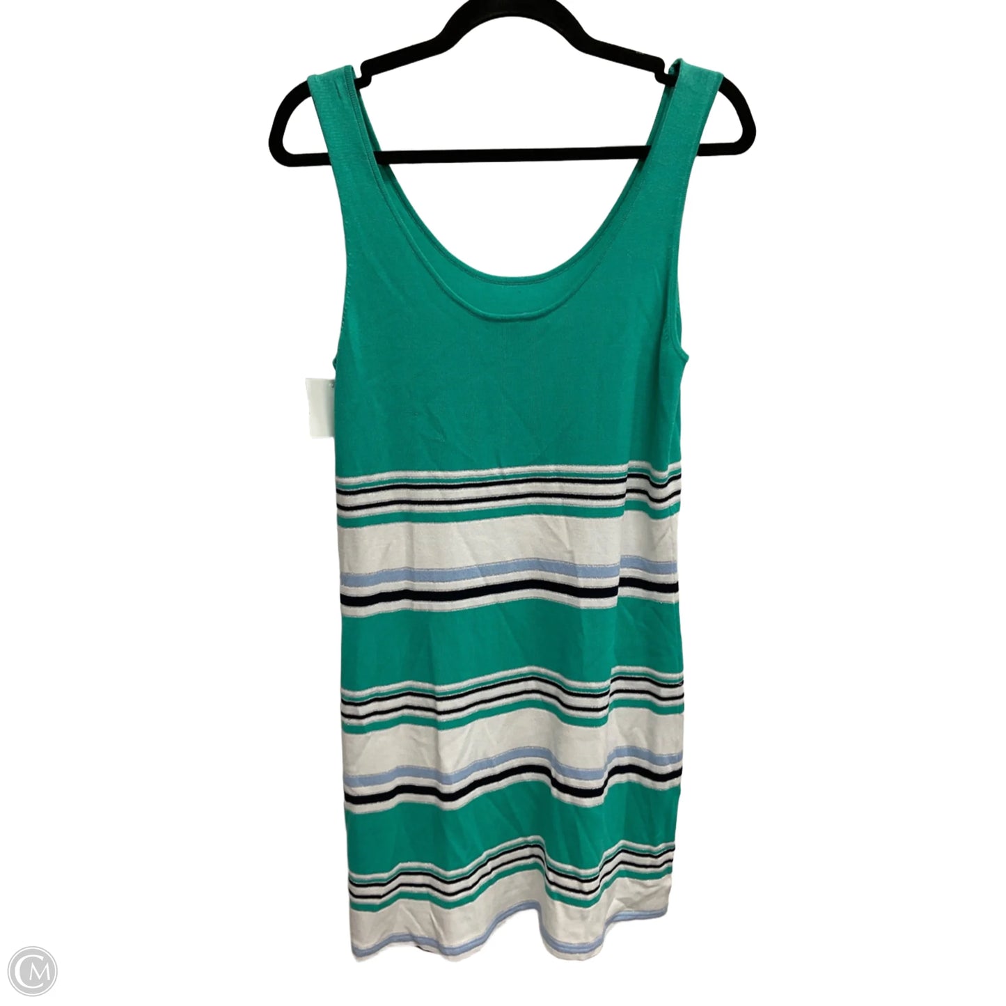 Dress Casual Midi By Tommy Bahama In Striped Pattern, Size: M