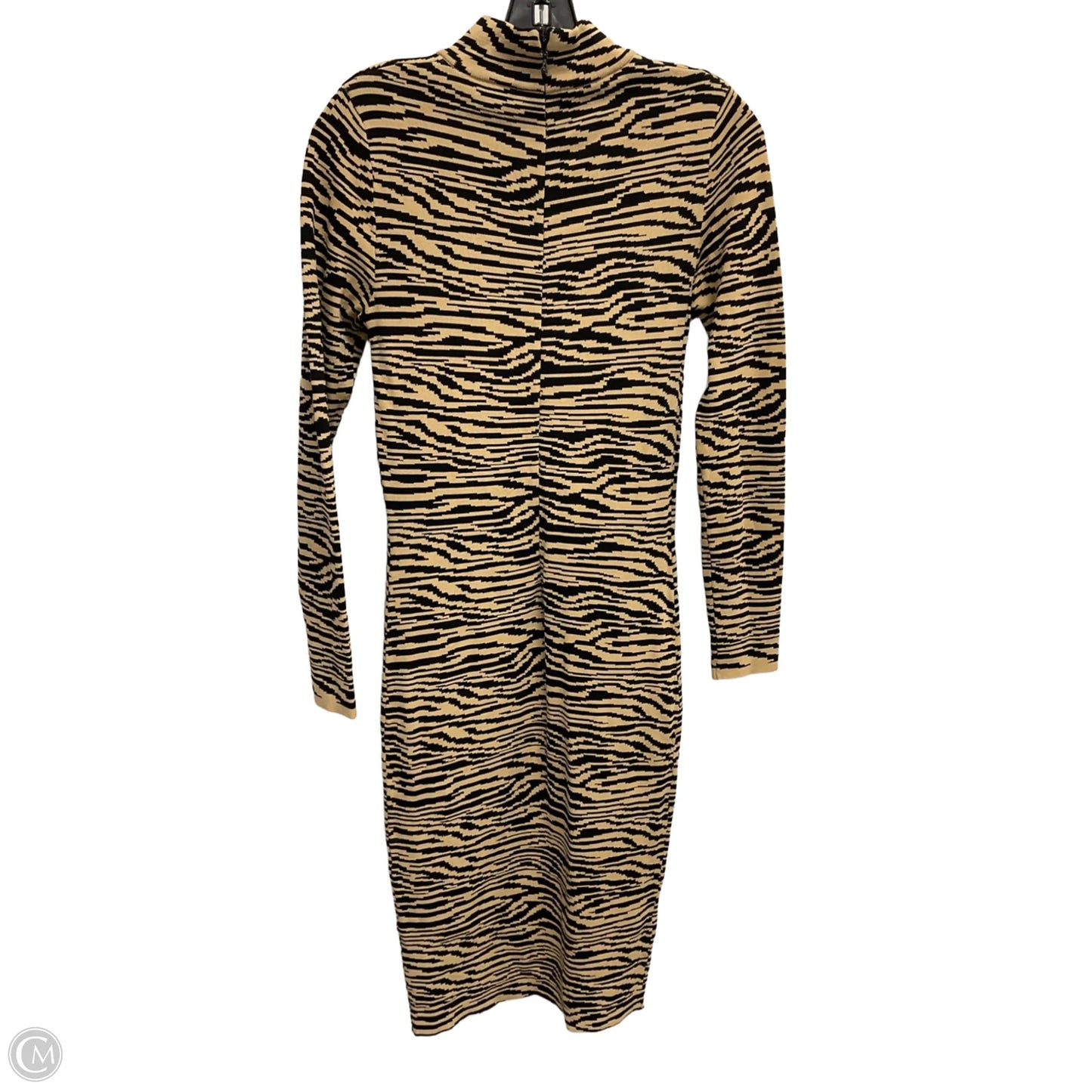 Dress Sweater By Clothes Mentor In Zebra Print, Size: S