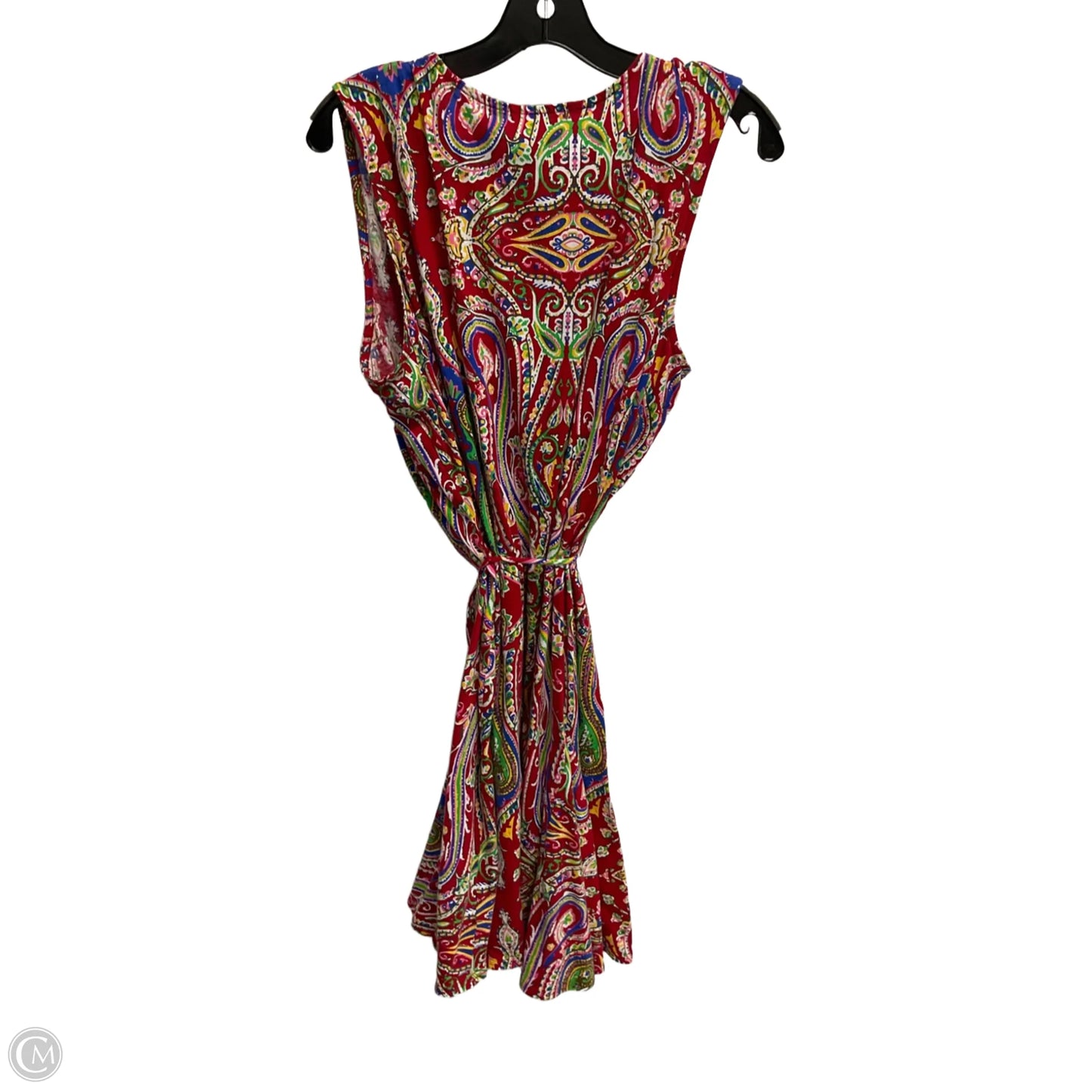 Dress Casual Midi By Lauren By Ralph Lauren In Red, Size: 3x
