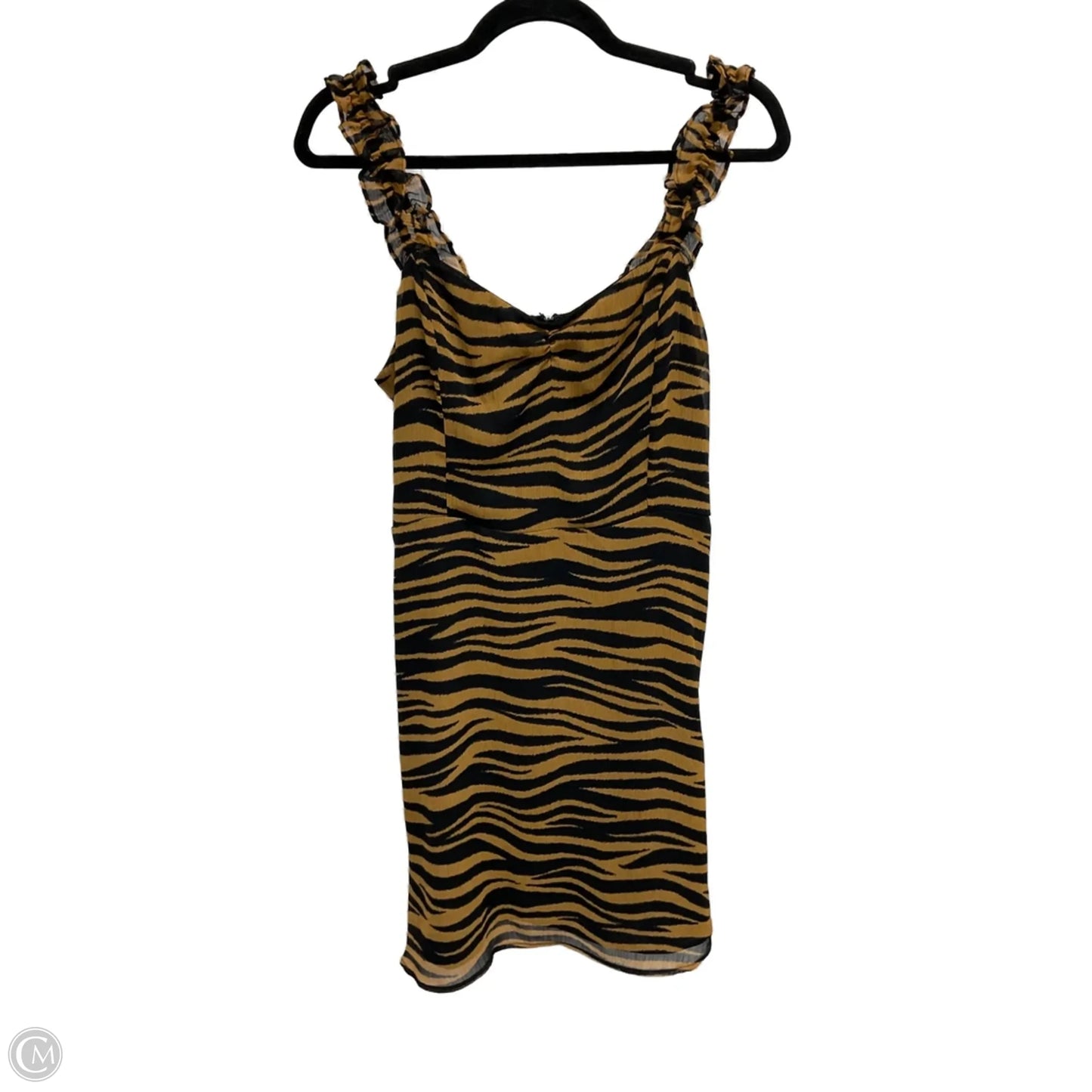 Dress Casual Short By Clothes Mentor In Animal Print, Size: L