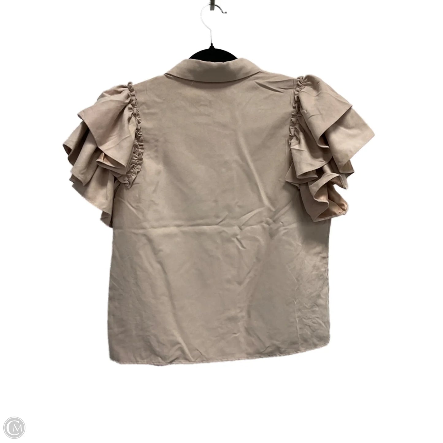 Top Short Sleeve By Marc New York In Pink, Size: S