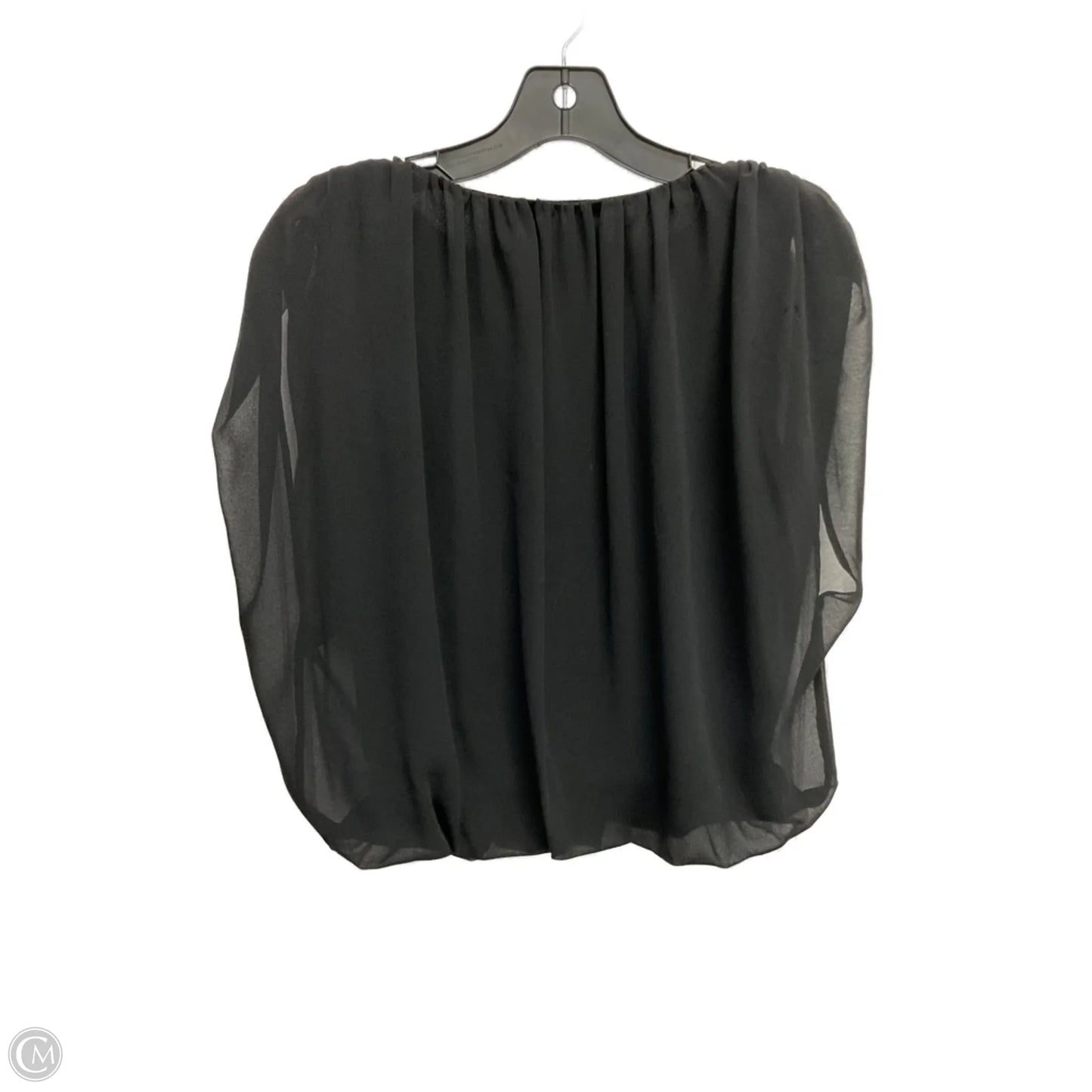 Top Short Sleeve By Calvin Klein In Black, Size: Xs