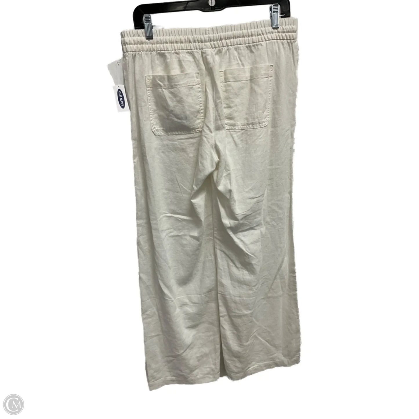 Pants Wide Leg By Old Navy In White, Size: S