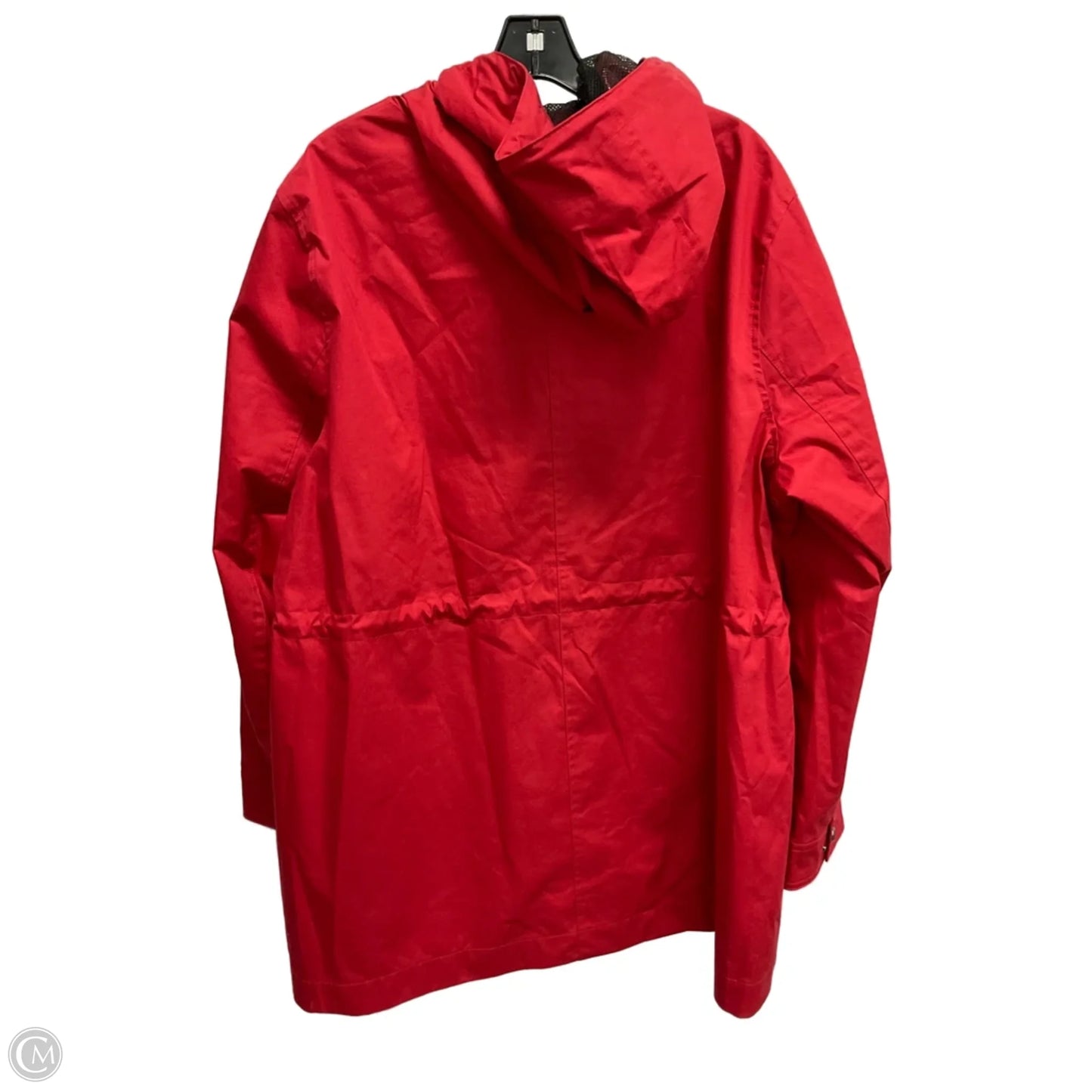 Jacket Windbreaker By Hunter In Red, Size: Xxl