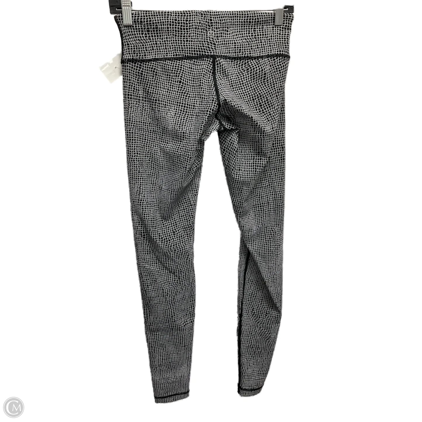Athletic Leggings By Lululemon In Geometric Pattern, Size: S