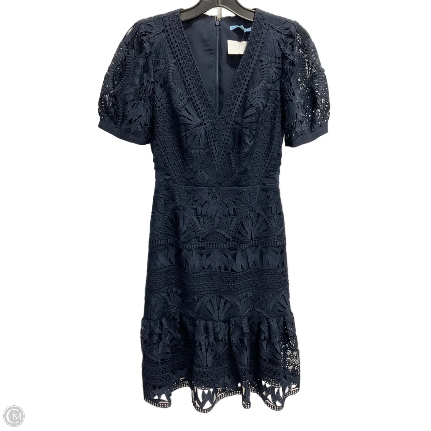Dress Party Midi By Antonio Melani In Navy, Size: Xs