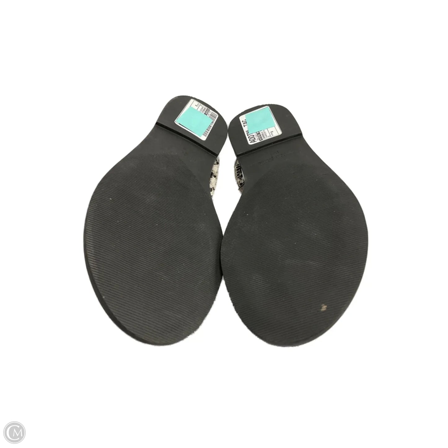 Sandals Flats By Steve Madden In Snakeskin Print, Size: 8