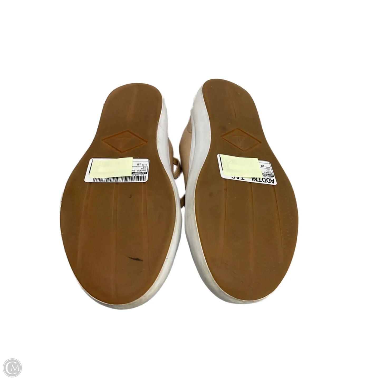 Shoes Sneakers By Sperry In Tan, Size: 10