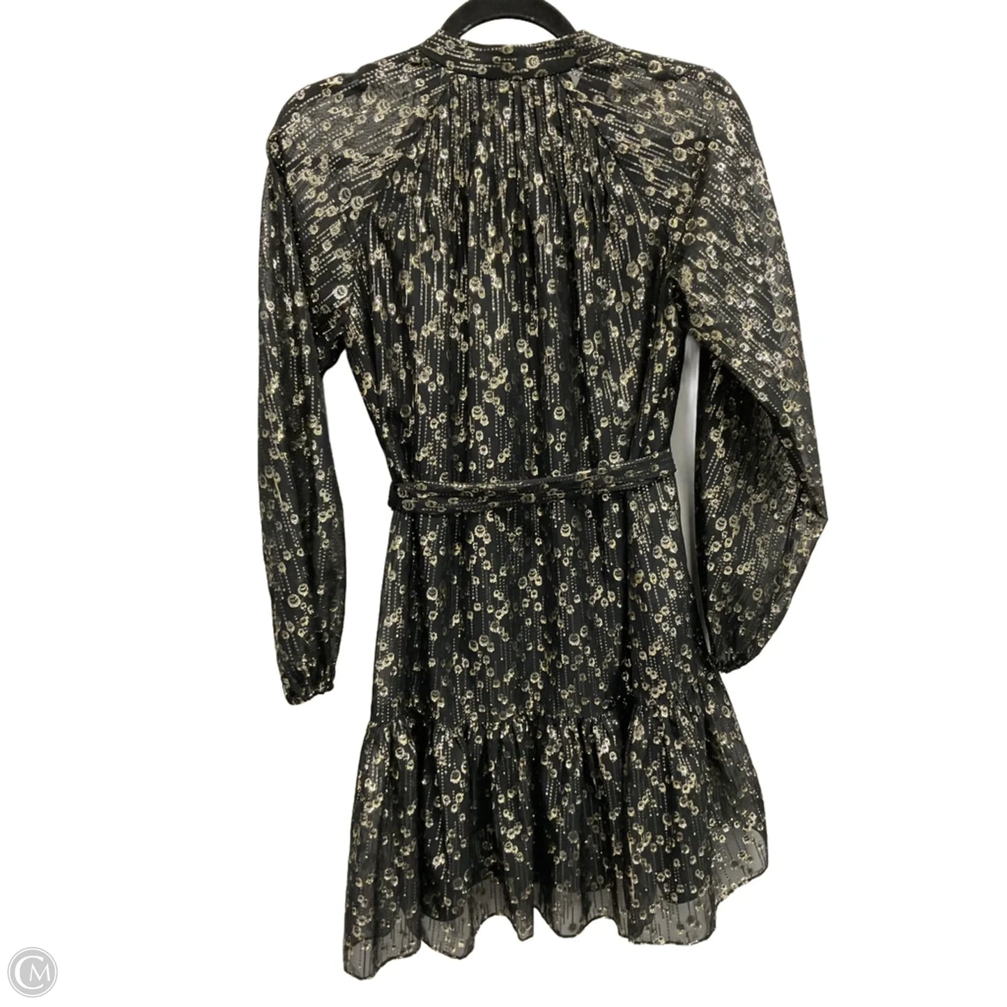 Dress Party Short By Antonio Melani In Gold & Silver, Size: Xs