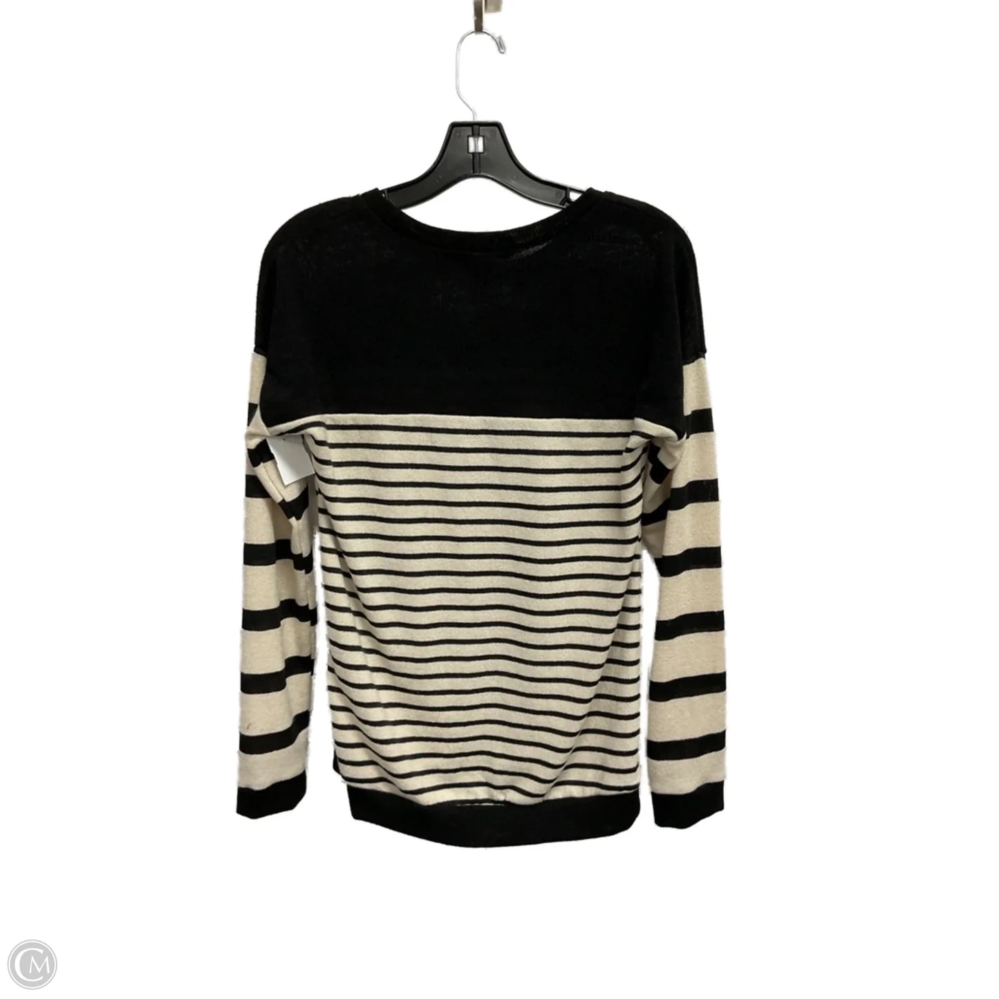 Top Long Sleeve By Mon Ami In Striped Pattern, Size: S