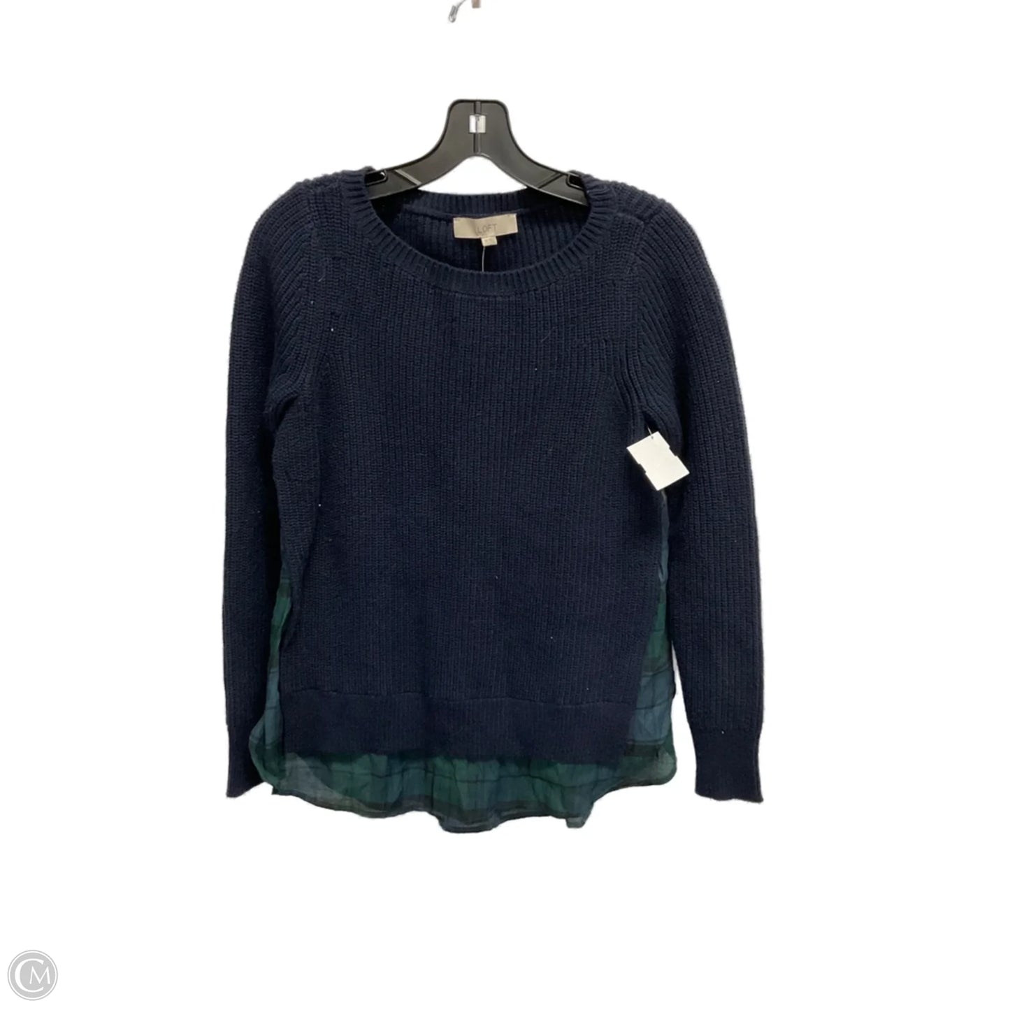 Sweater By Loft In Navy, Size: Xs