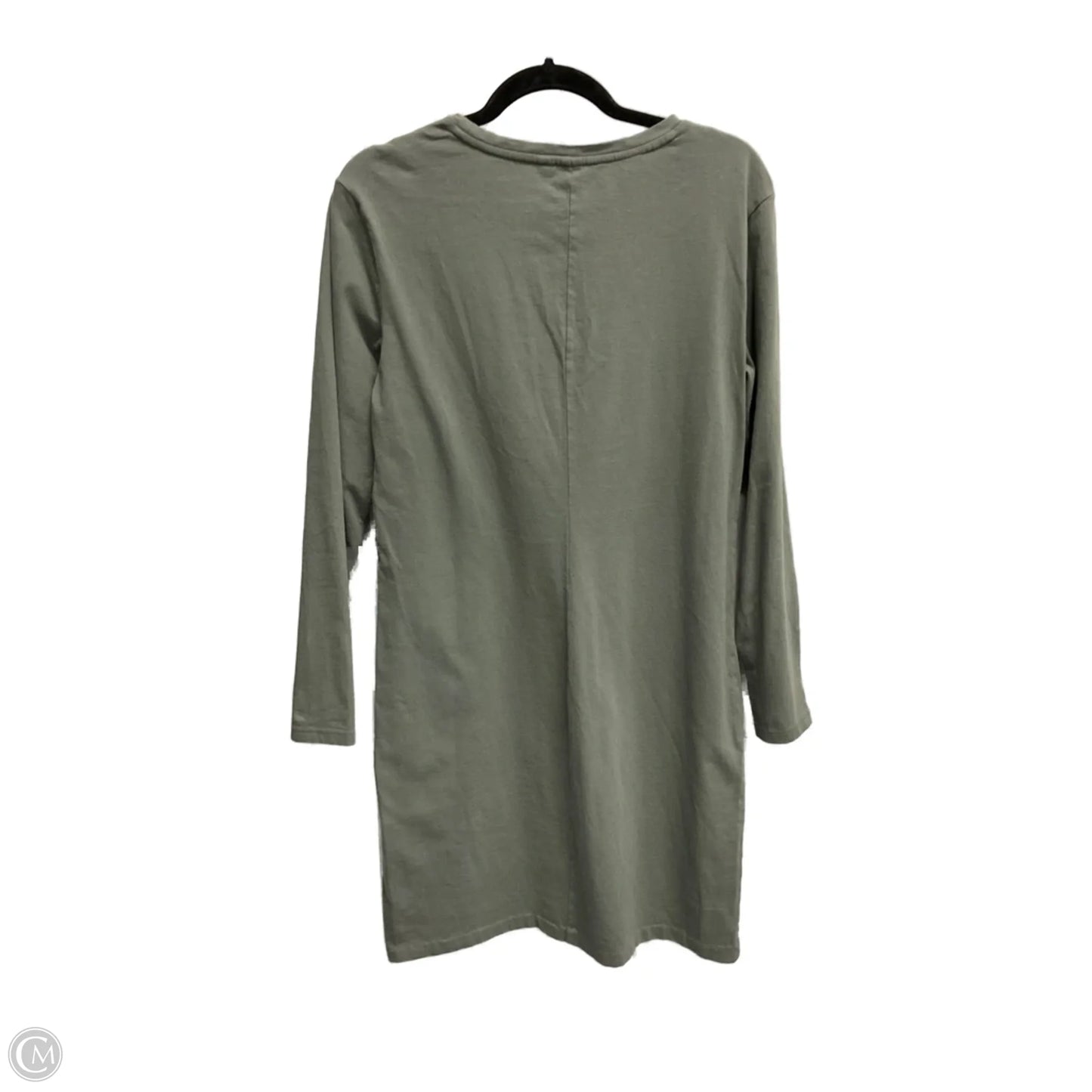 Dress Casual Midi By Gap In Green, Size: M