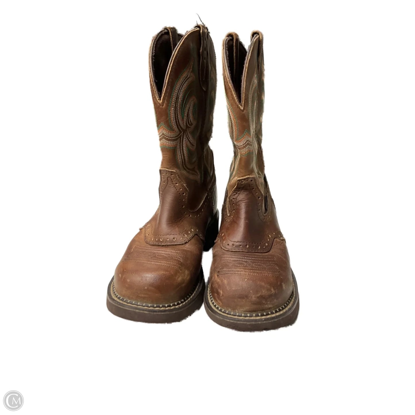 Boots Western By Roper In Brown, Size: 7.5