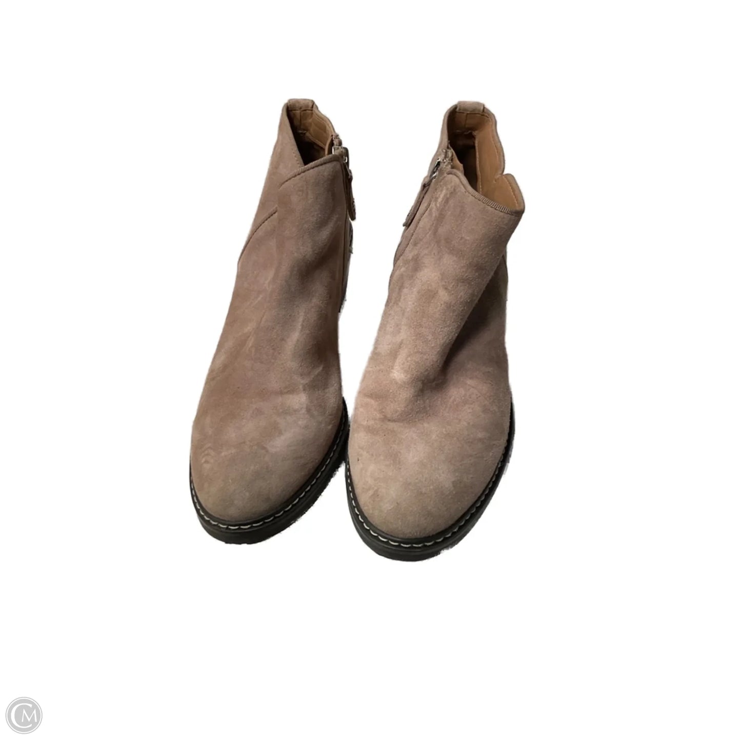 Boots Ankle Flats By Sam Edelman In Taupe, Size: 7