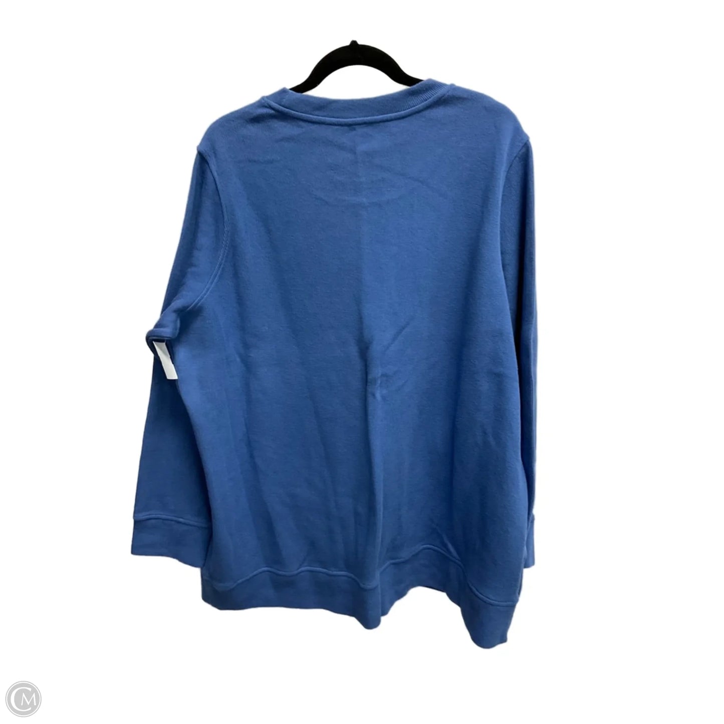 Top Long Sleeve By Duluth Trading In Blue, Size: 2x