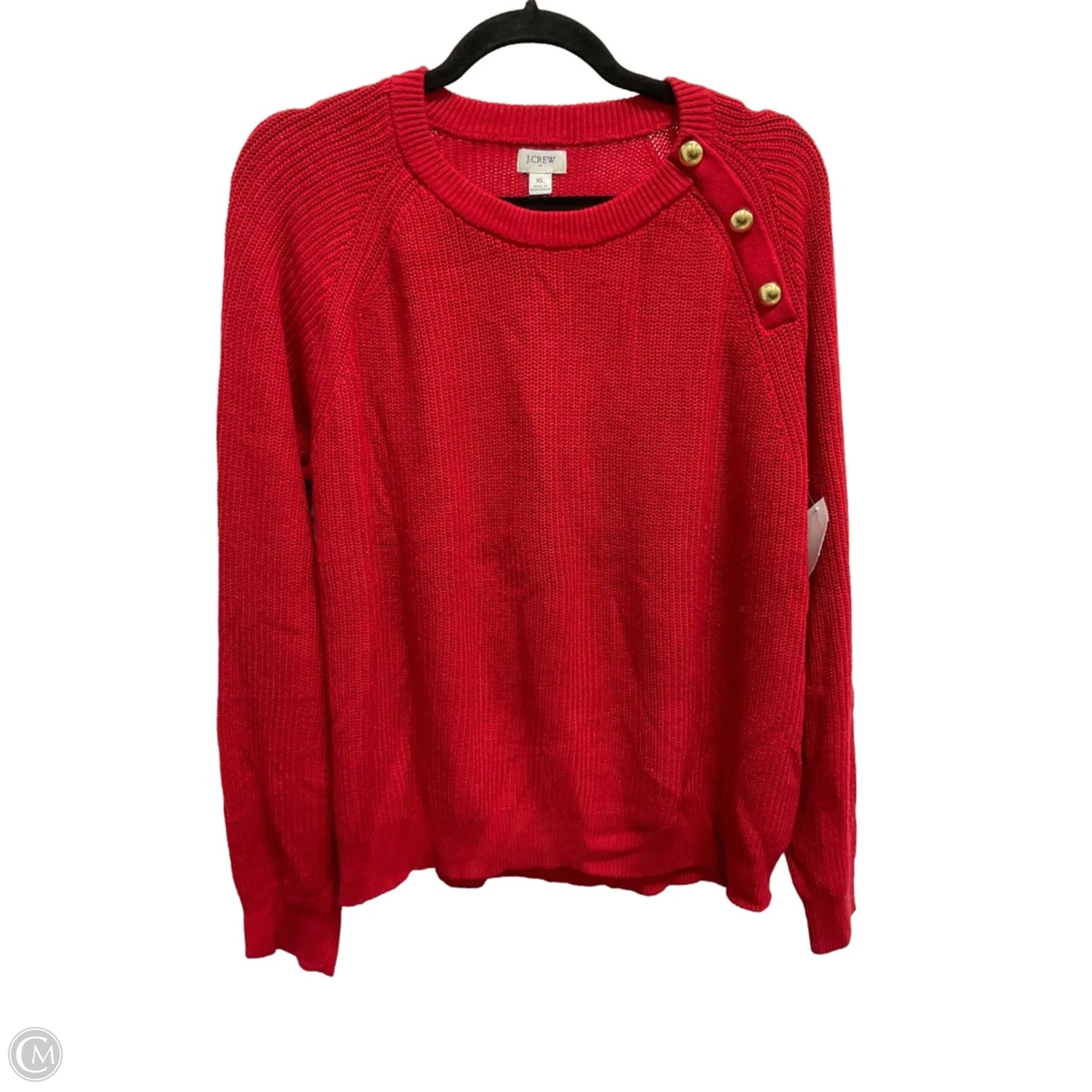Sweater By J. Crew In Red, Size: Xl