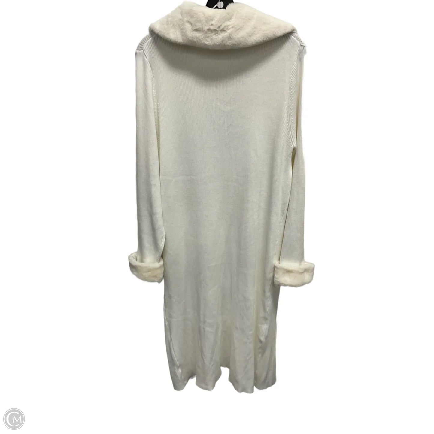 Cardigan By Madden Nyc In White, Size: Xl