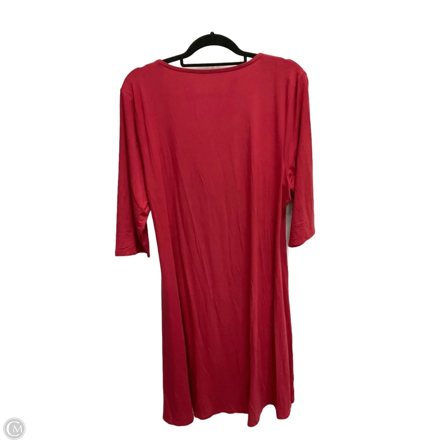 Dress Casual Short By Soft Surroundings In Red, Size: 1x