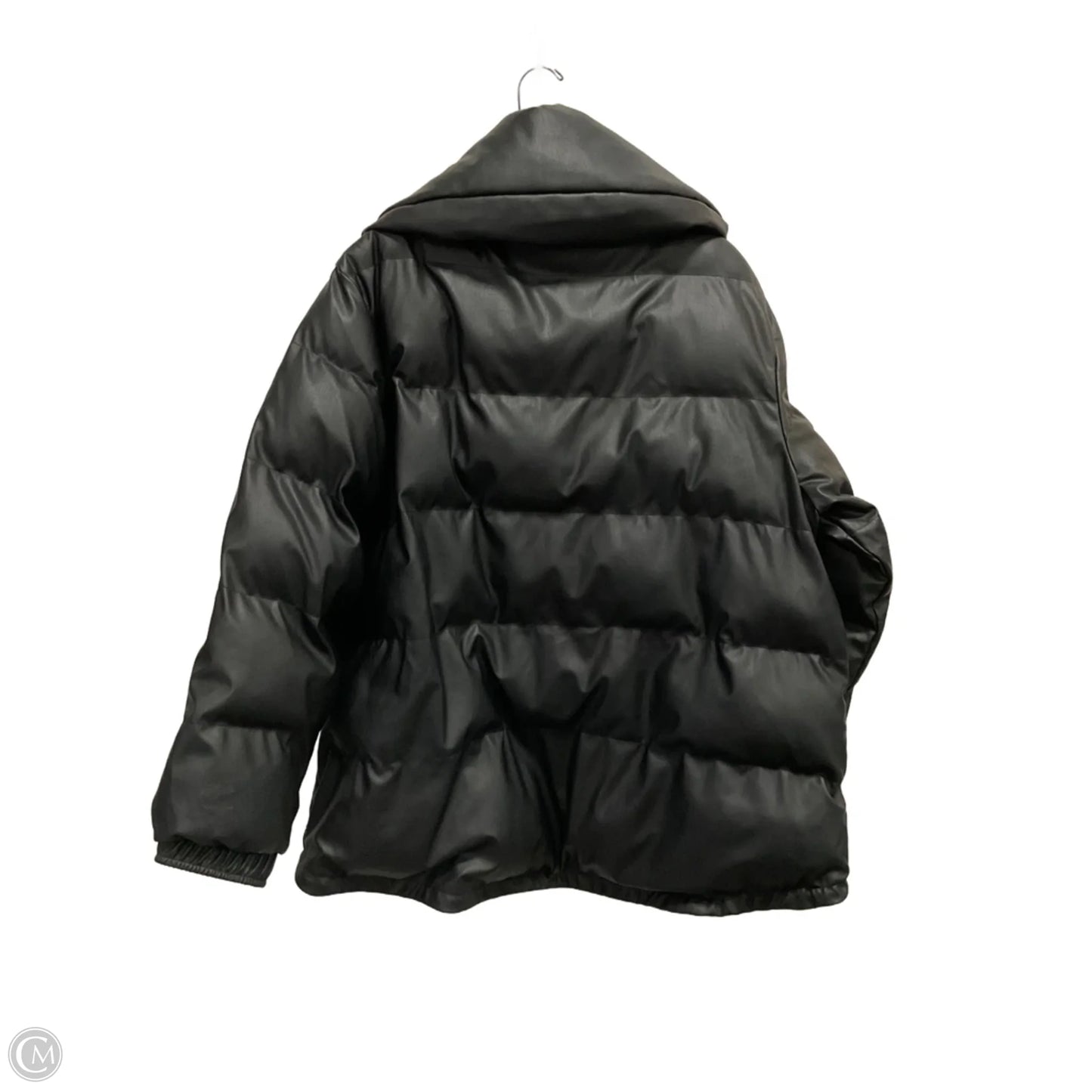 Coat Puffer & Quilted By Universal Thread In Black, Size: L