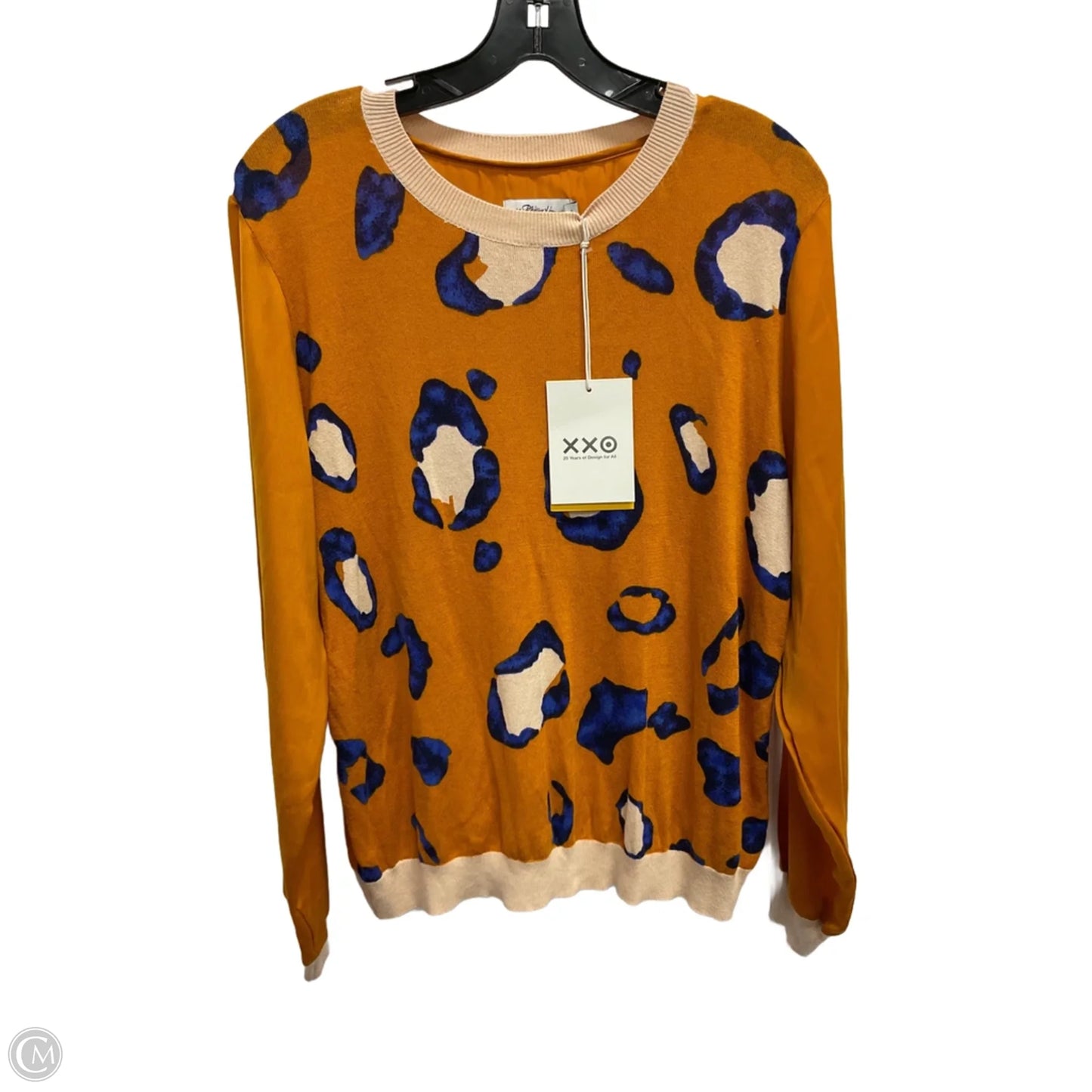 Top Long Sleeve By Target In Rainbow Print, Size: L