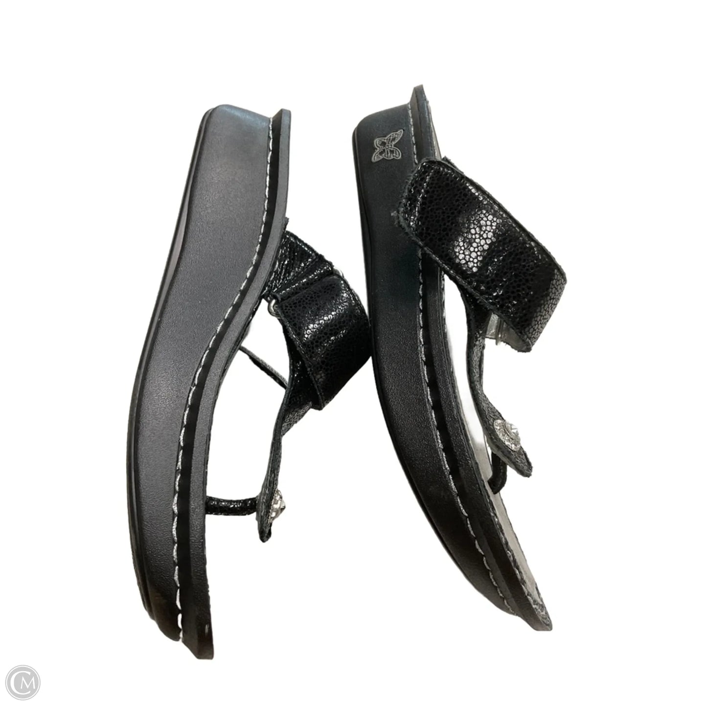 Sandals Flats By Alegria In Black, Size: 9.5