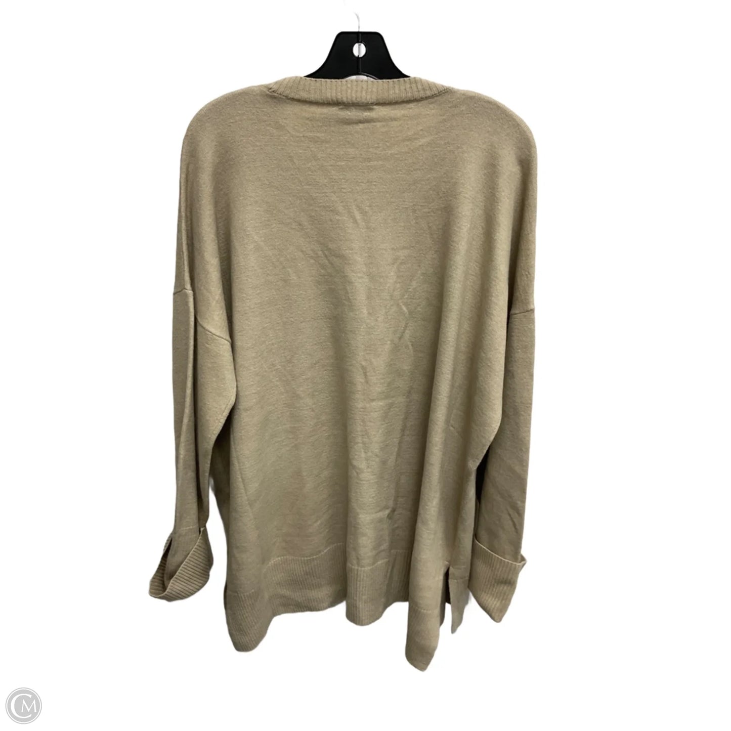Sweater By Clothes Mentor In Beige, Size: Xl