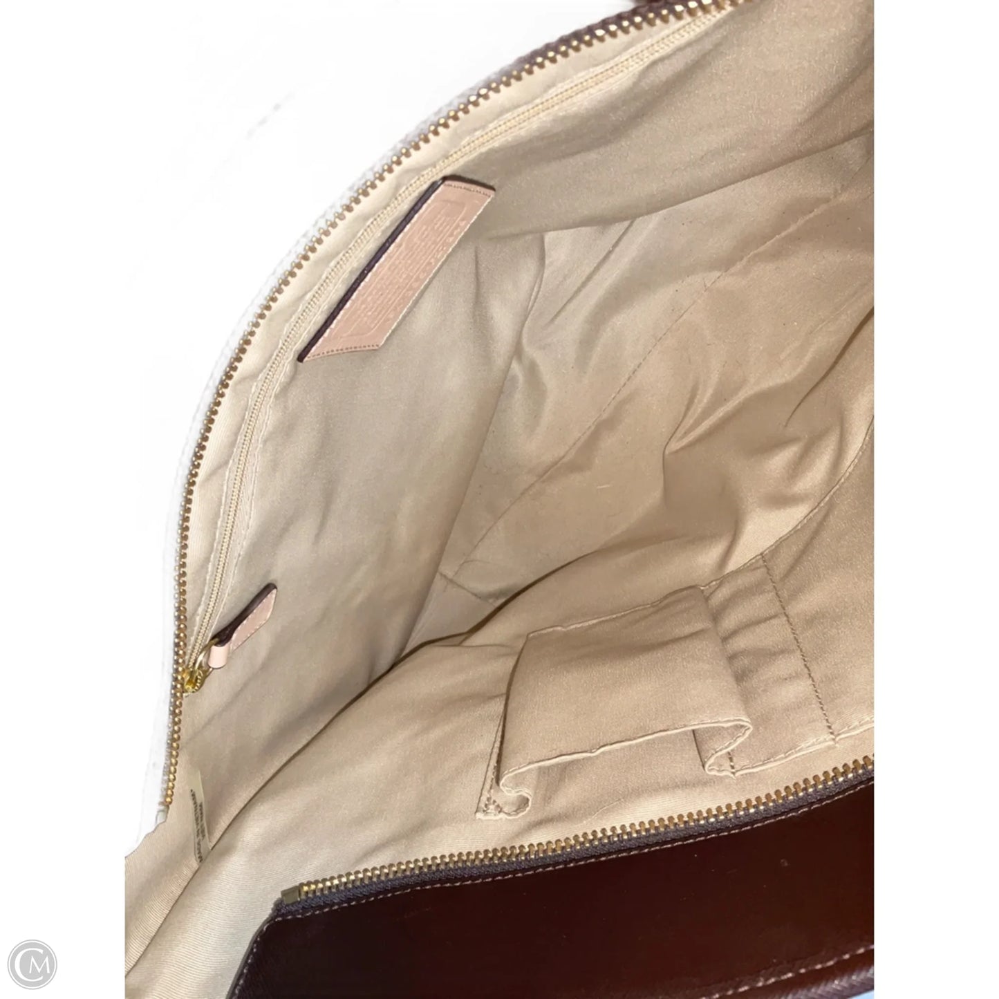 Tote Designer By Coach, Size: Medium