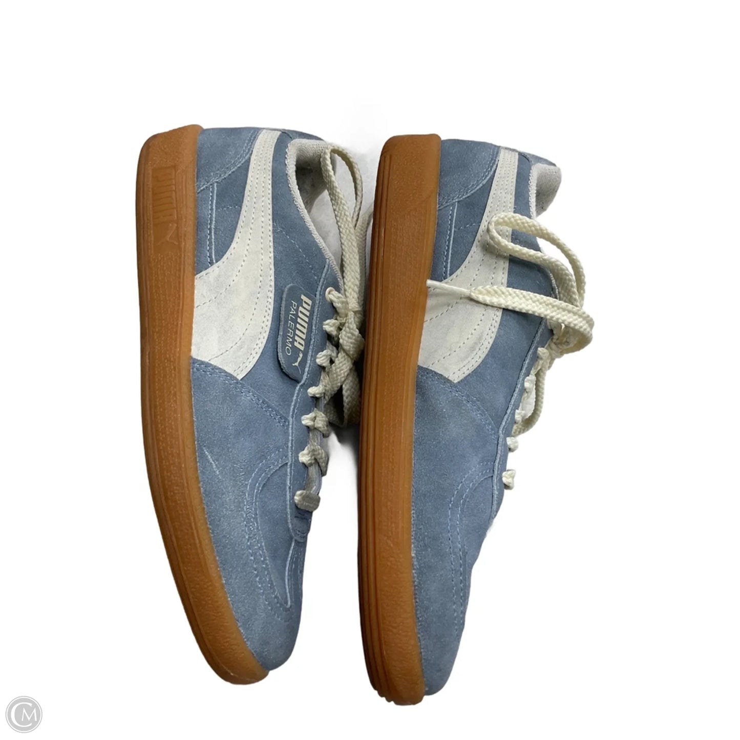 Shoes Sneakers By Puma In Blue, Size: 8