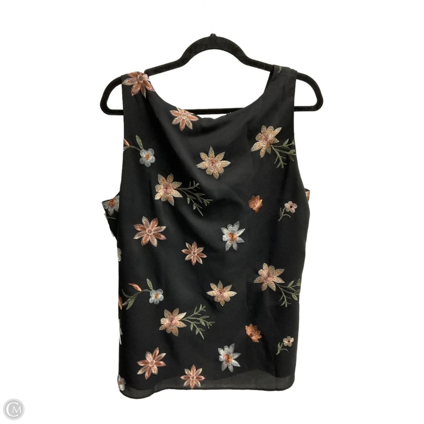 Top Long Sleeve Basic By Chicos In Navy, Size: Xl