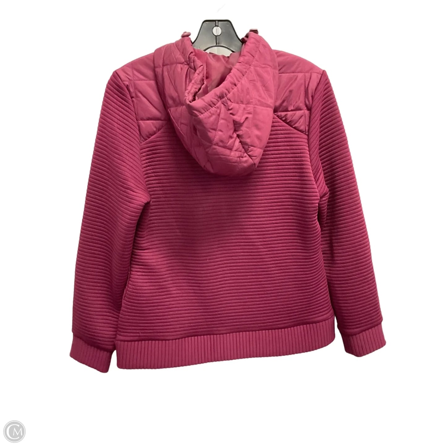 Jacket Windbreaker By Time And Tru In Maroon, Size: S