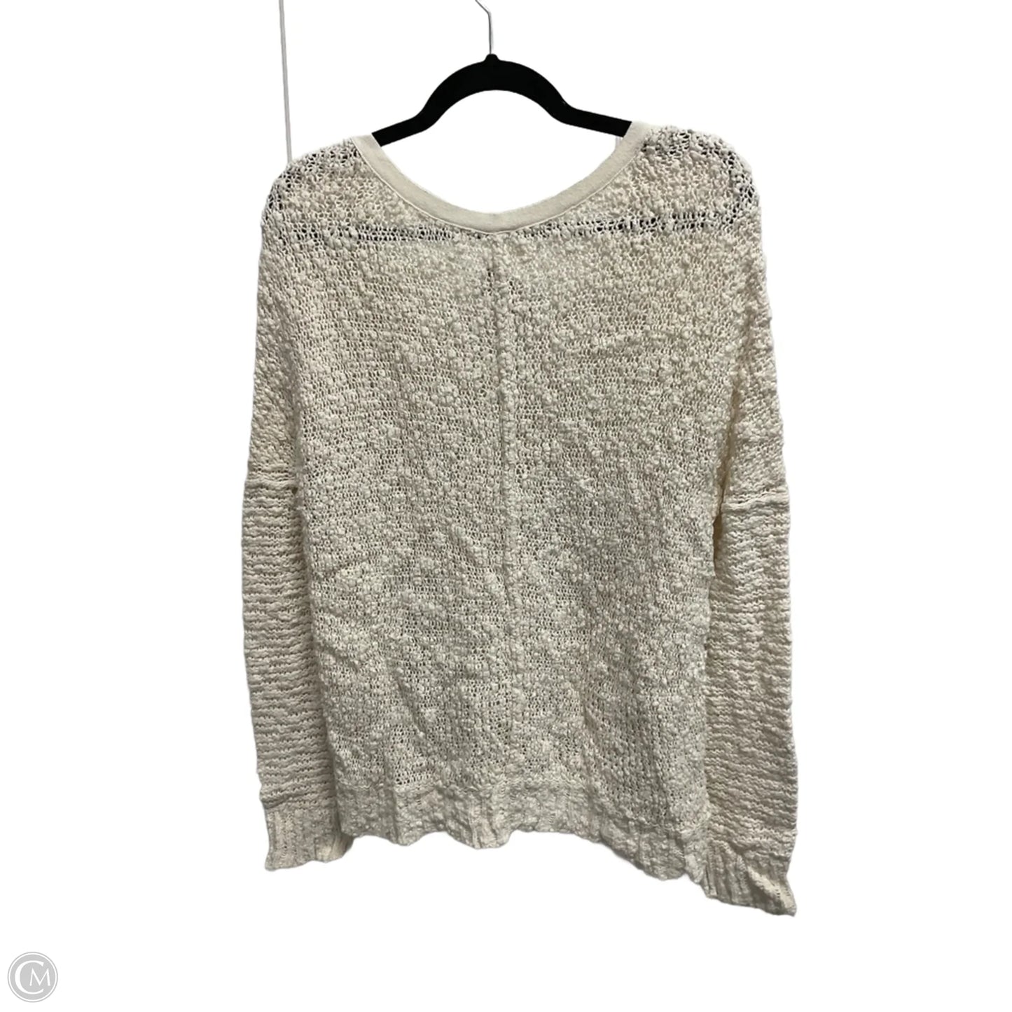 Sweater By Free People In White, Size: S