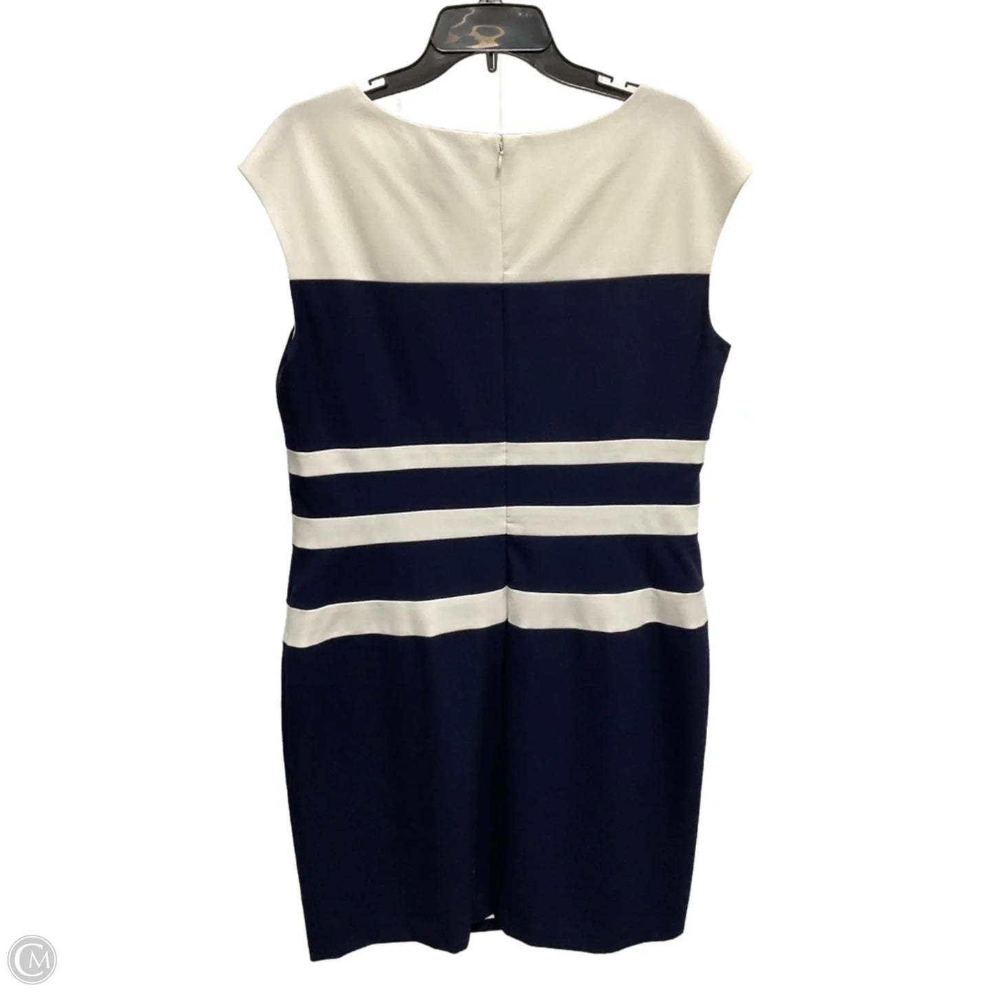 Dress Work By Ralph Lauren In Navy, Size: Xl