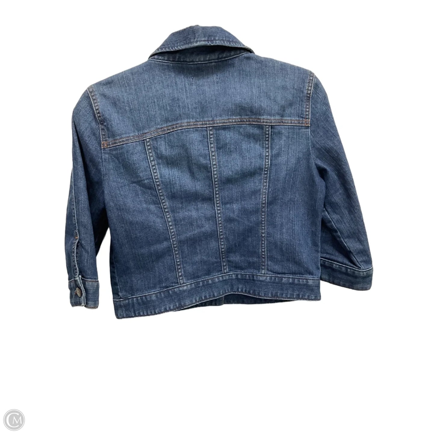 Jacket Denim By Loft In Blue Denim, Size: S