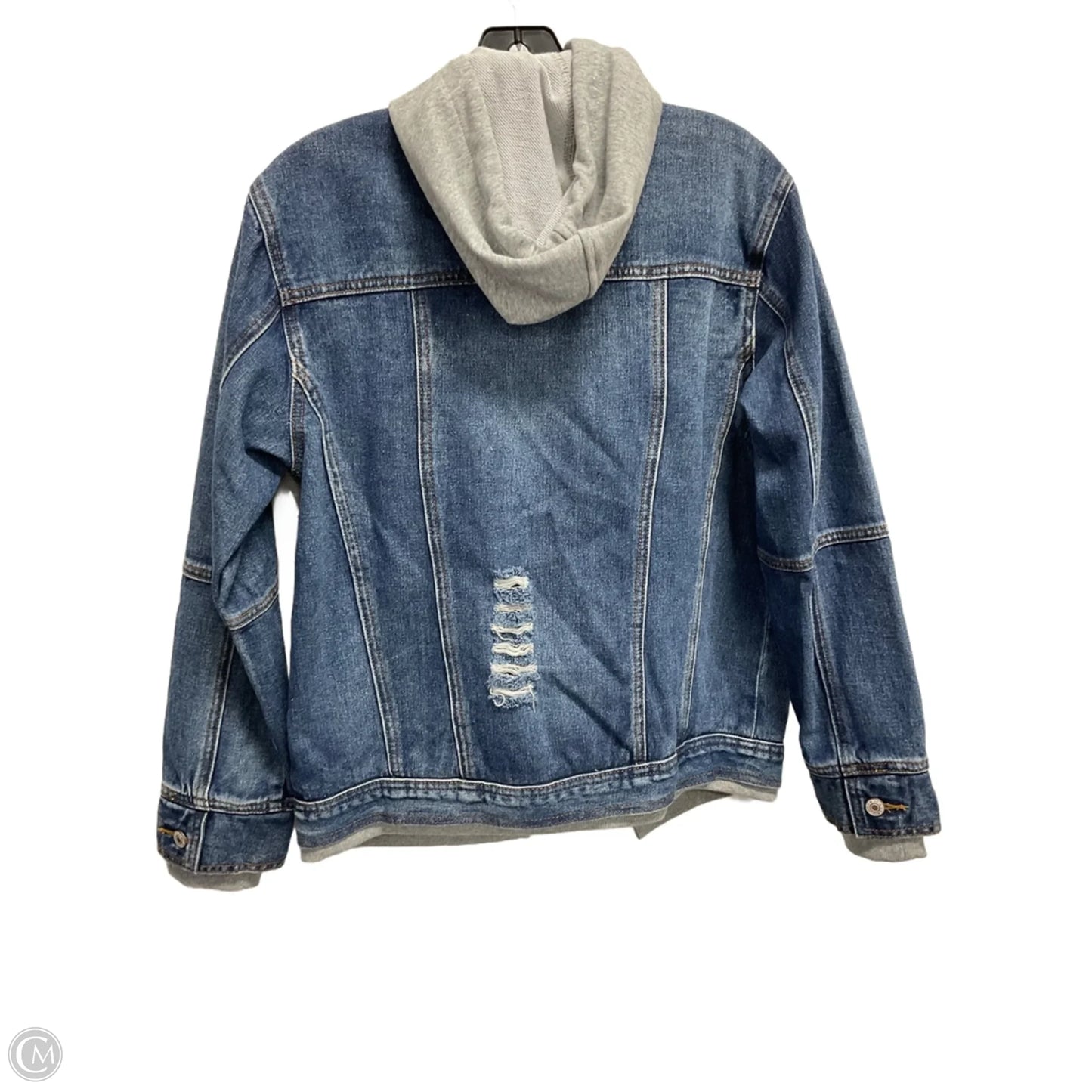 Jacket Denim By Clothes Mentor In Blue Denim, Size: S