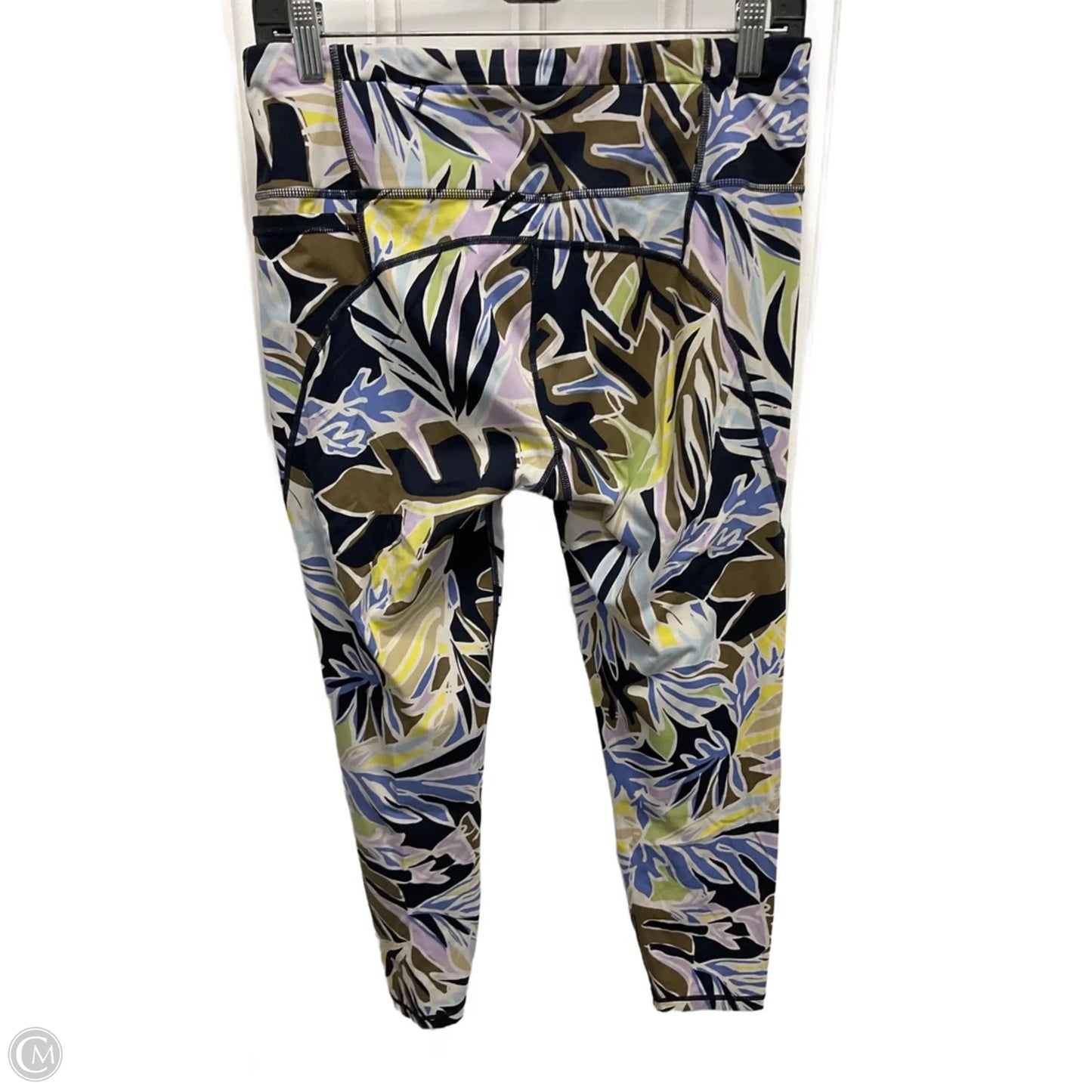 Athletic Capris By Sweaty Betty In Tropical Print, Size: L