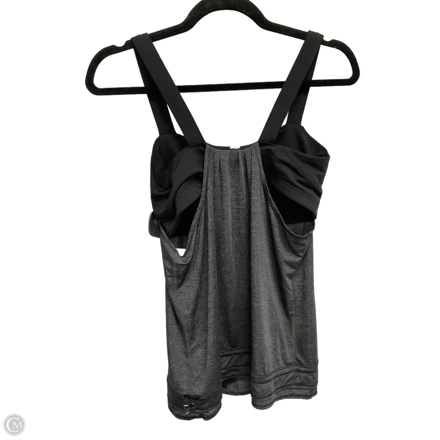 Athletic Tank Top By Lululemon In Grey, Size: M