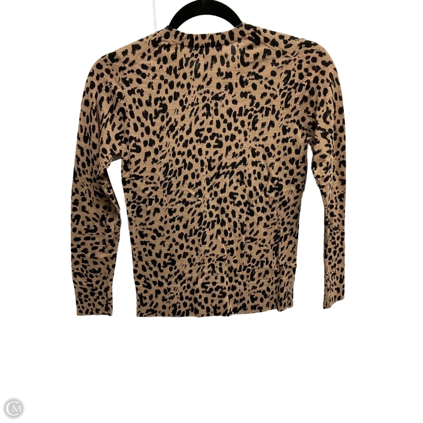 Sweater By Banana Republic In Leopard Print, Size: Xsp