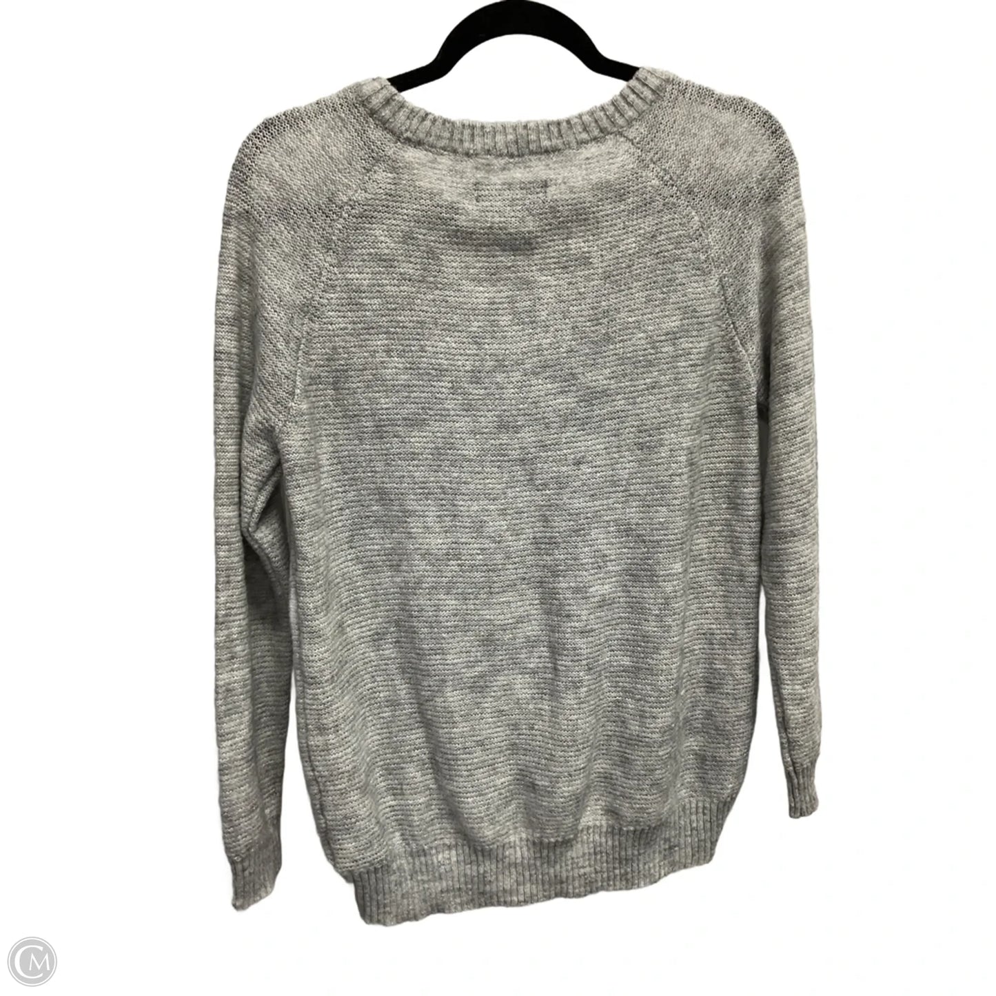 Sweater By Mossimo In Silver, Size: L
