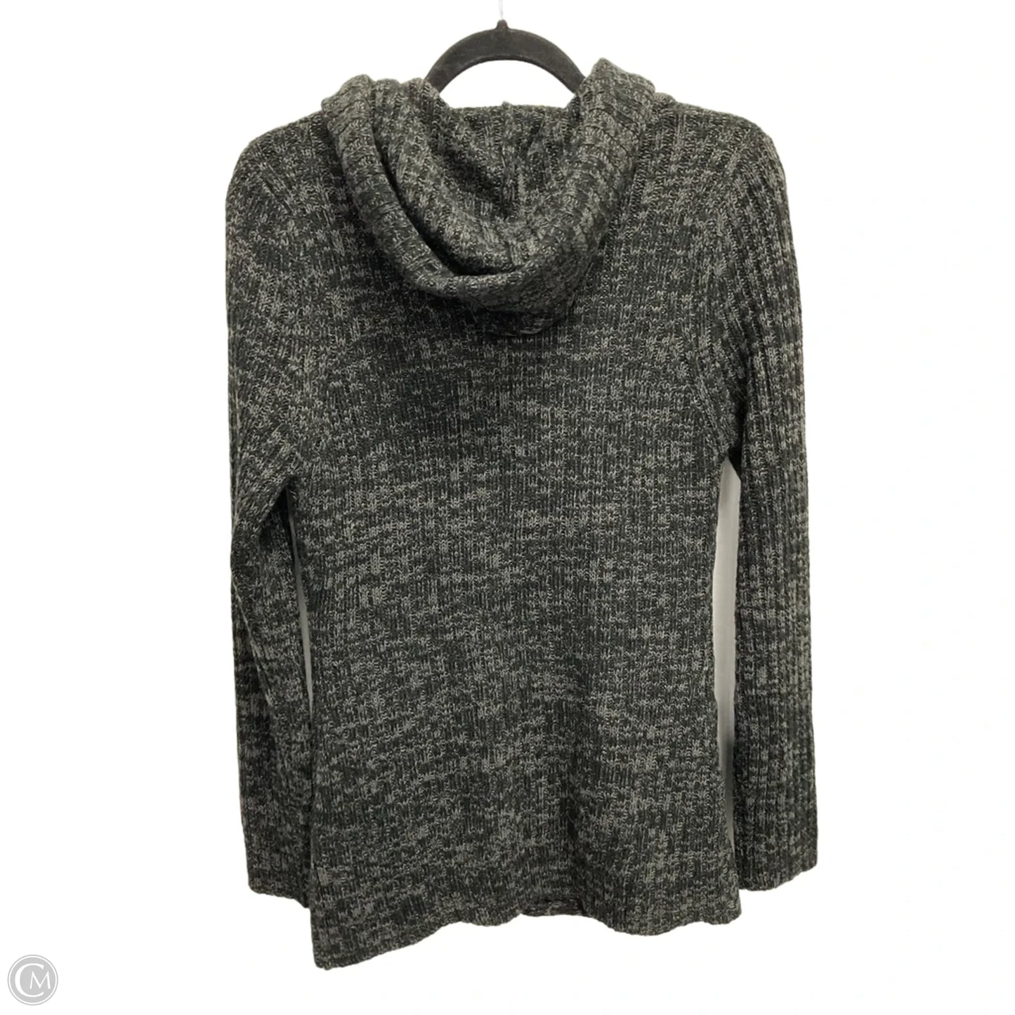 Sweater Cardigan By Clothes Mentor In Grey, Size: L