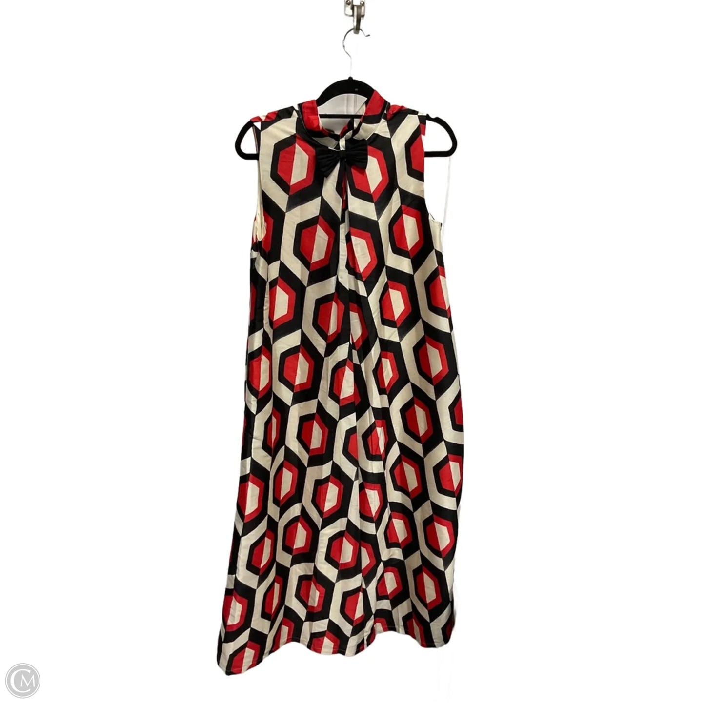 Dress Party Long By Cma In Geometric Pattern, Size: S