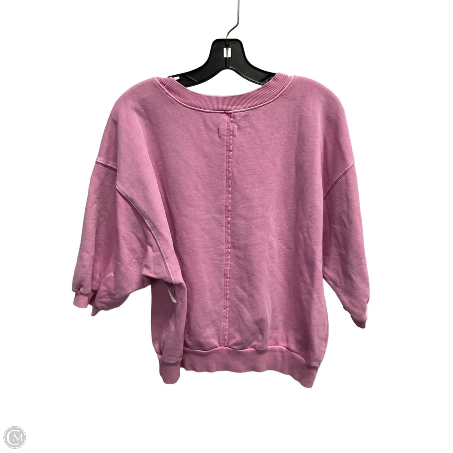 Sweatshirt Crewneck By Pilcro In Pink, Size: L
