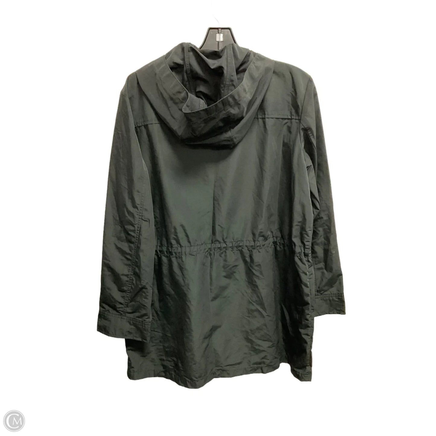 Jacket Windbreaker By J. Crew In Black, Size: M