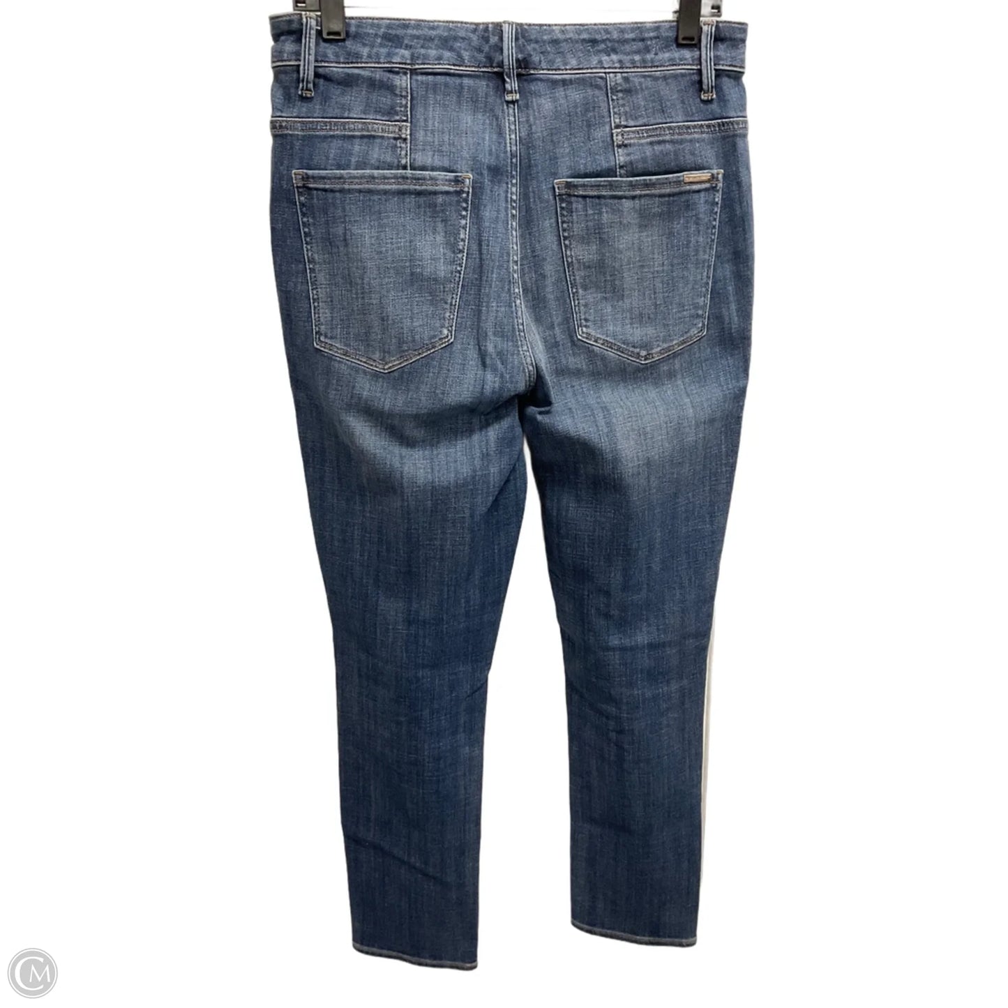 Jeans Straight By White House Black Market In Blue Denim, Size: 8
