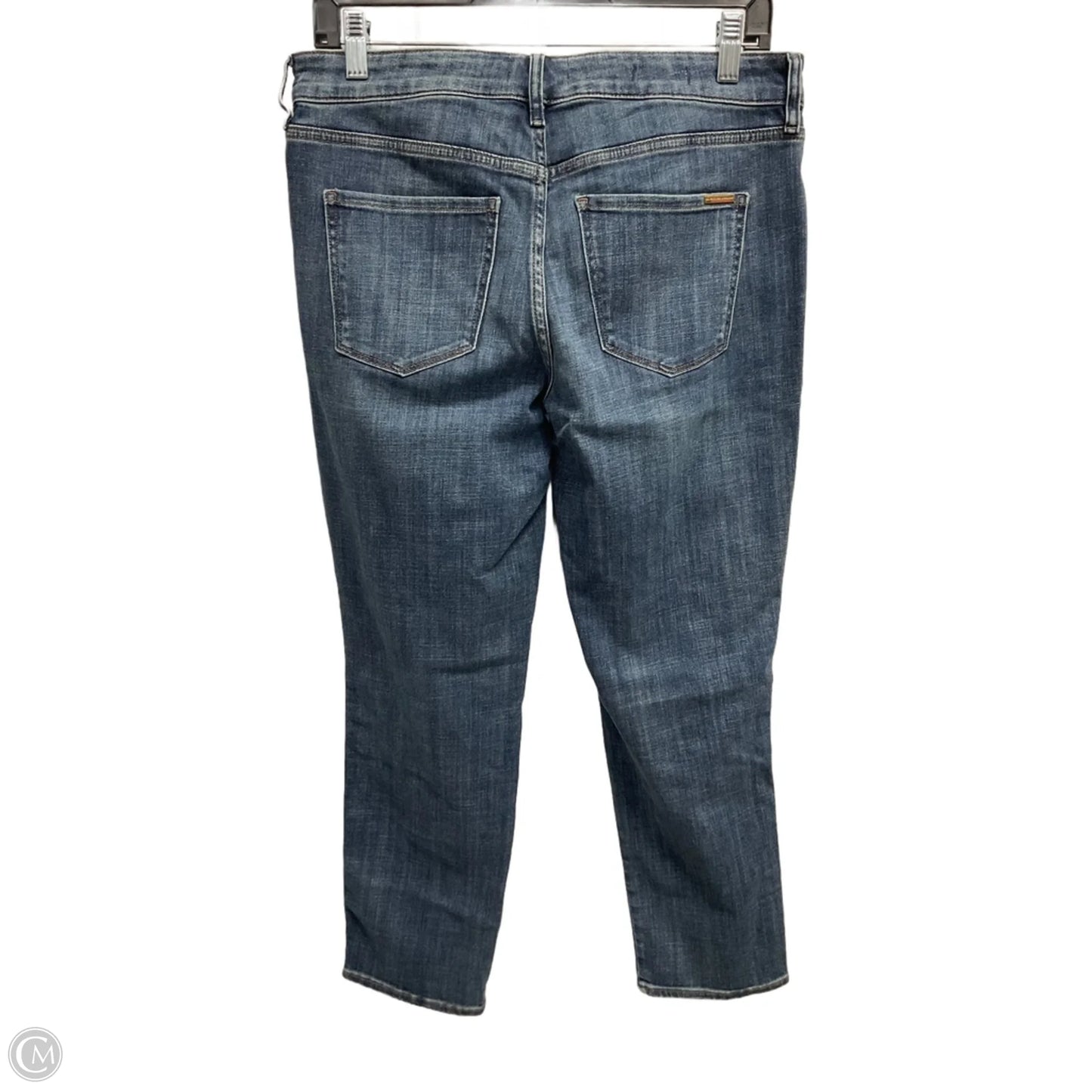Jeans Straight By White House Black Market In Blue Denim, Size: 6