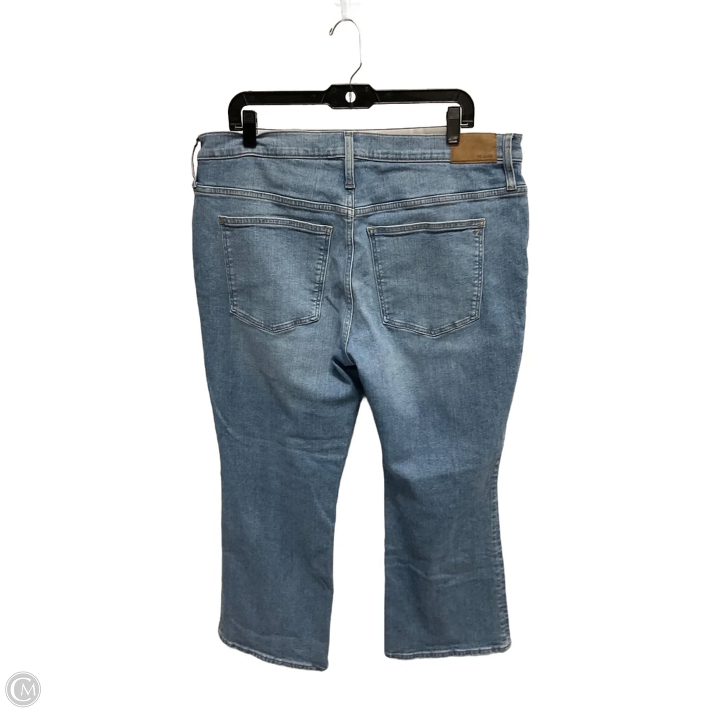 Jeans Boot Cut By Madewell In Blue Denim, Size: 16