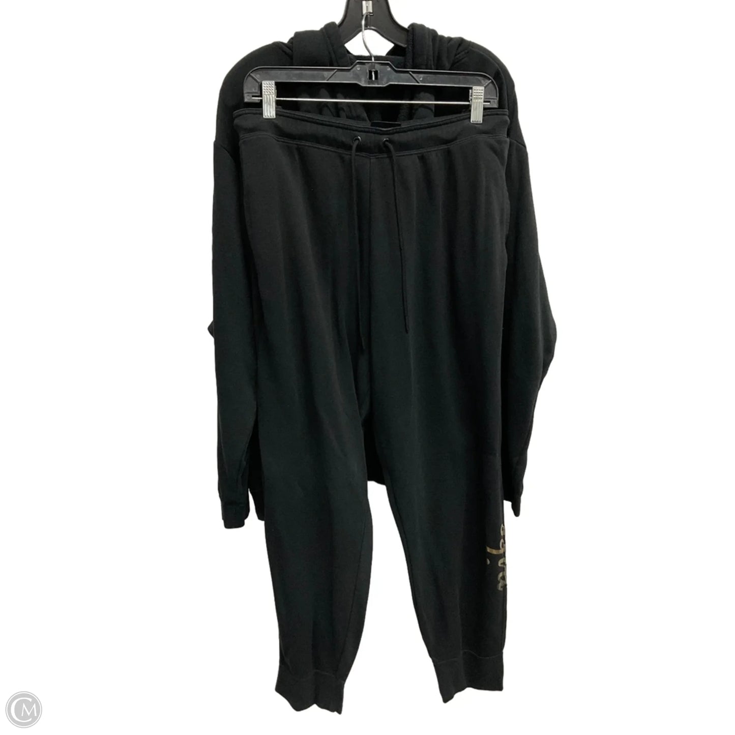 Athletic Pants 2pc By Nike In Black, Size: 3x