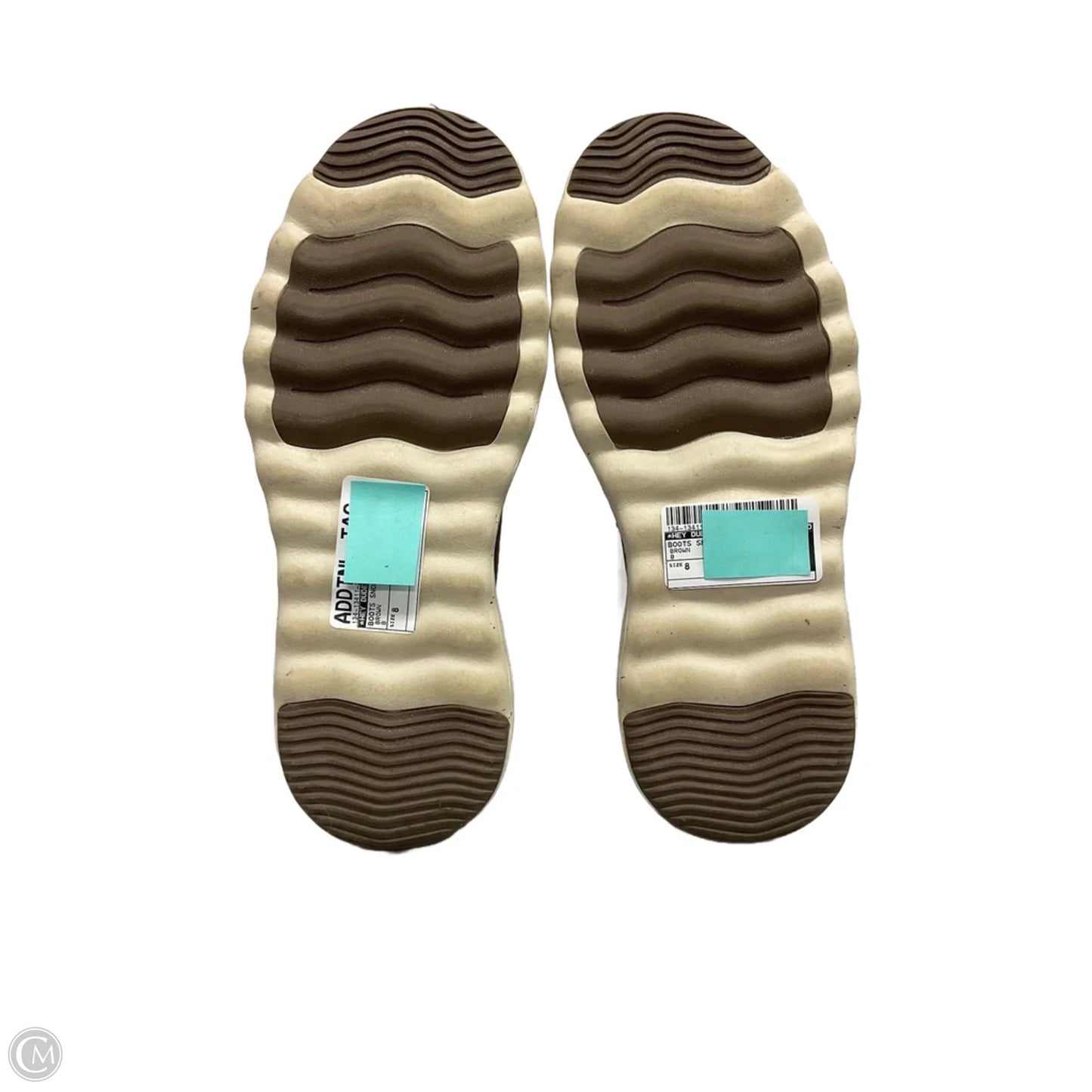 Boots Snow By Hey Dude In Brown, Size: 8