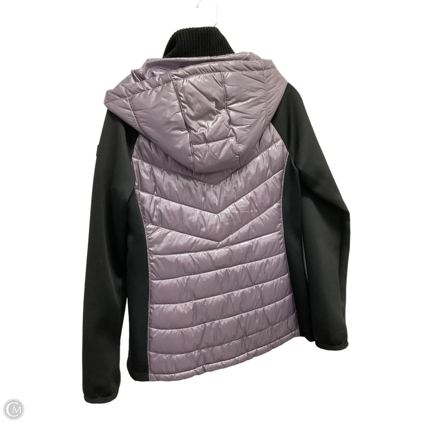 Jacket Puffer & Quilted By Calvin Klein In Purple, Size: S