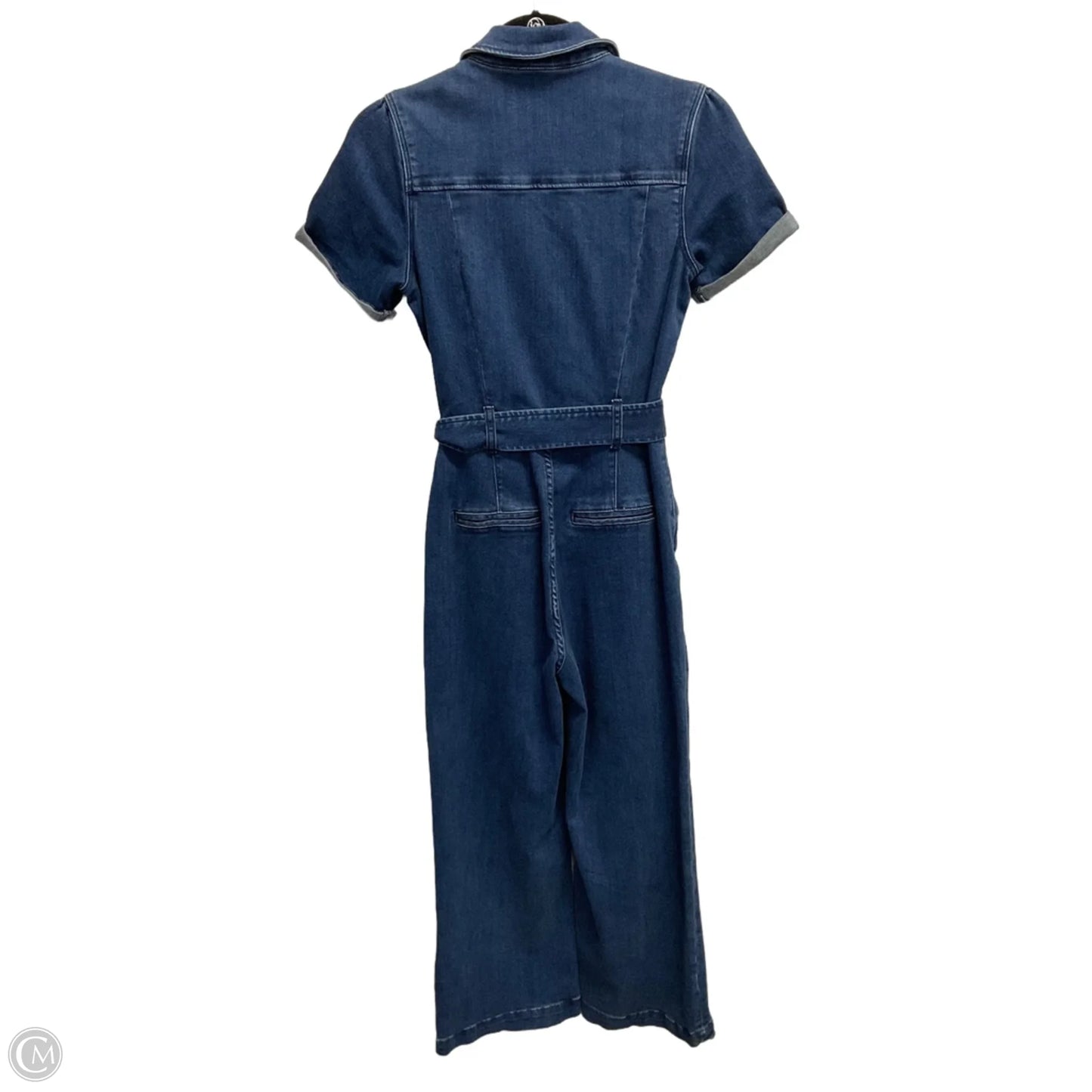 Jumpsuit By Paige In Blue Denim, Size: Xs