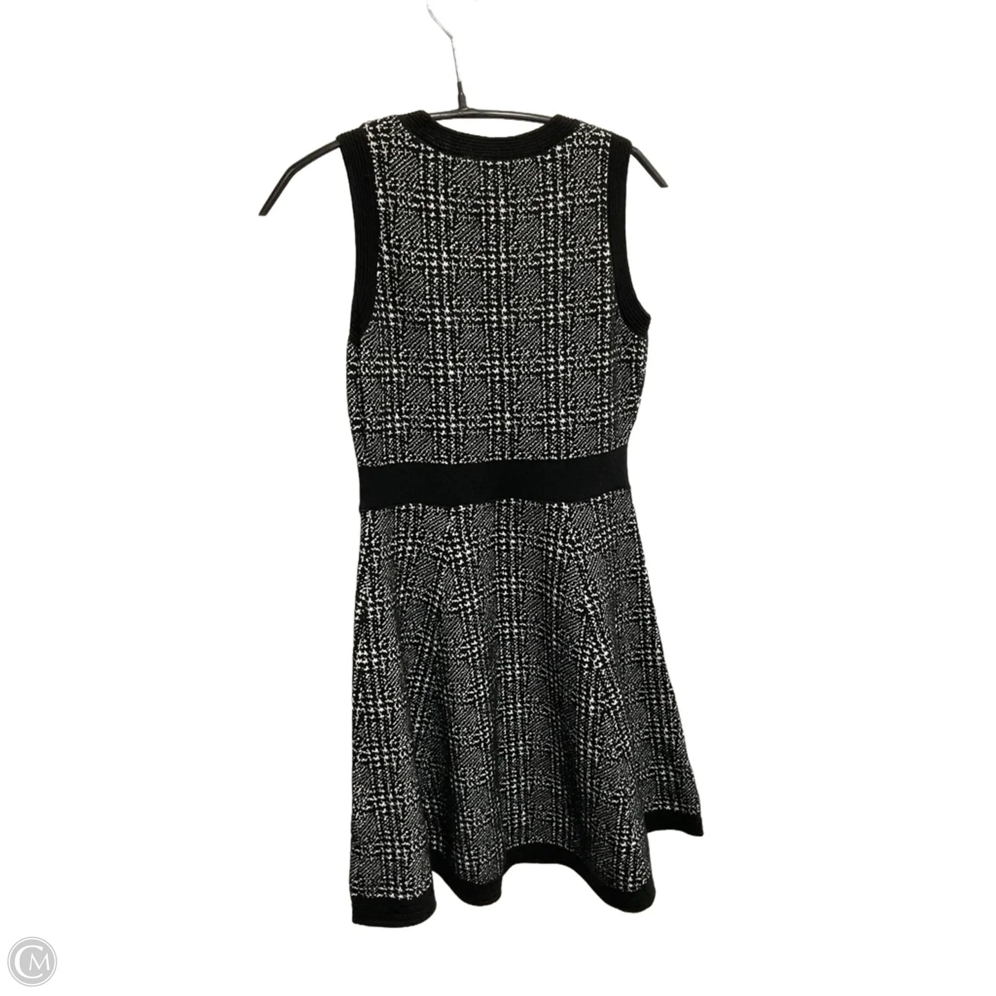 Dress Designer By Kate Spade In Black & White, Size: Xxs